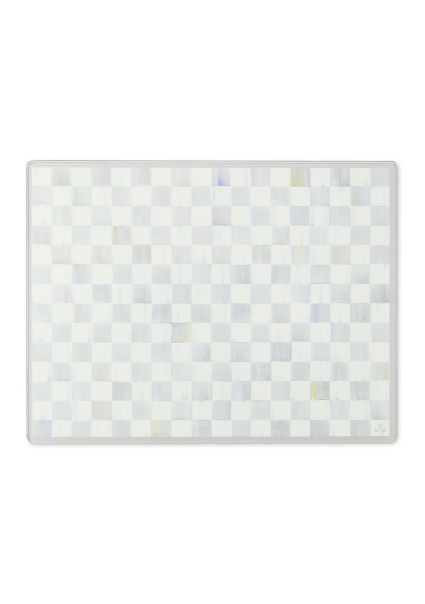 Check Glass Cutting Board - Set of 2