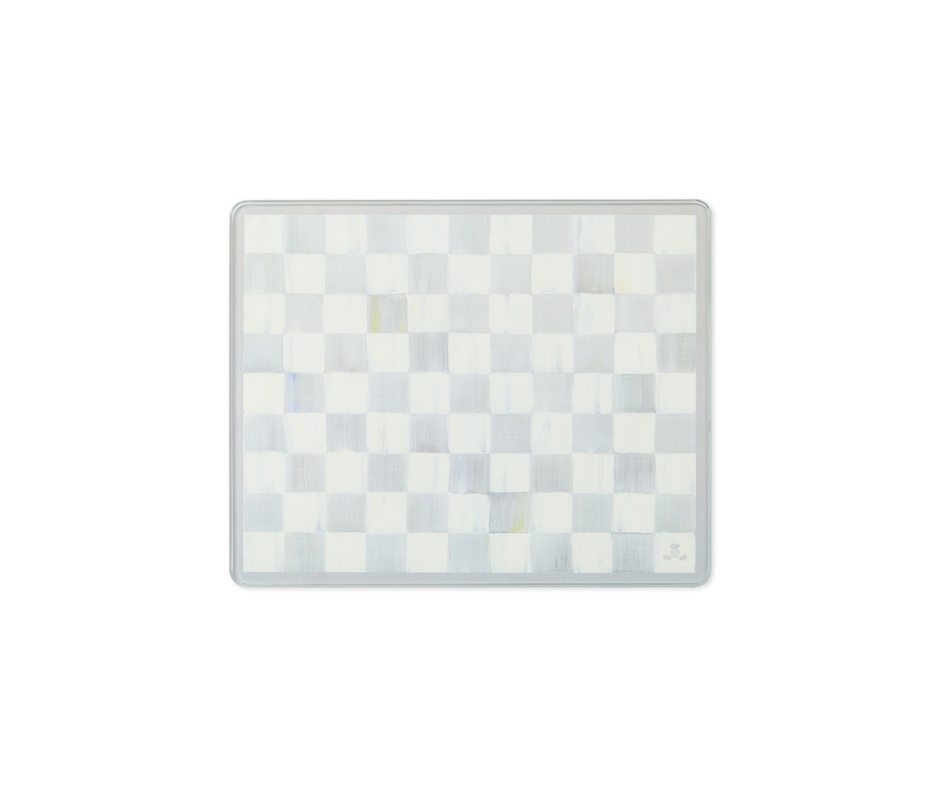 Check Glass Cutting Board - Set of 2