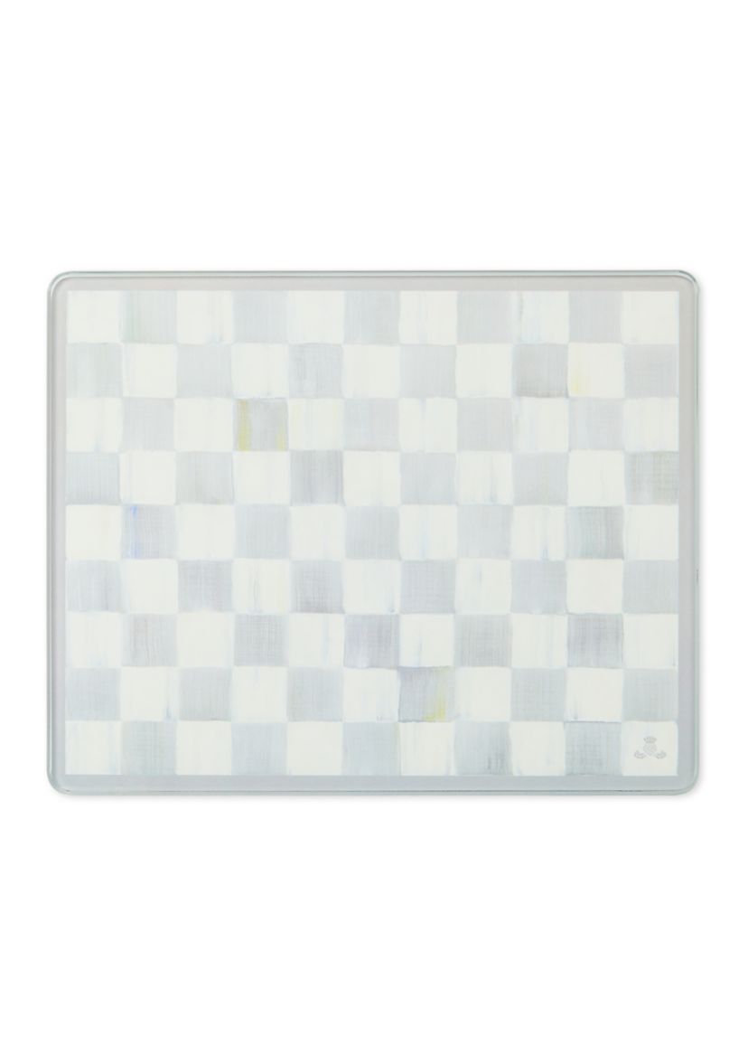 Check Glass Cutting Board - Set of 2