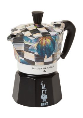 MacKenzie-Childs Courtly Flower Market 3 Cup Moka Pot | Belk