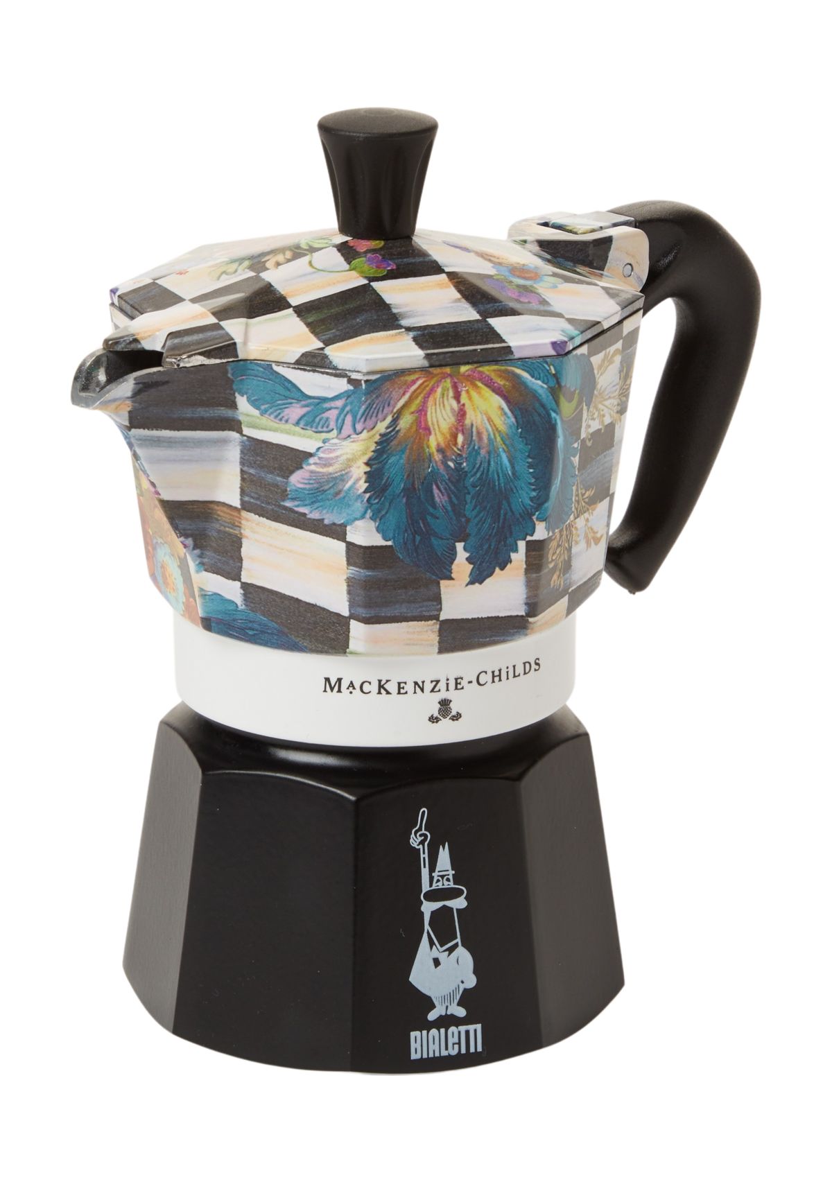 Courtly Flower Market 3 Cup Moka Pot