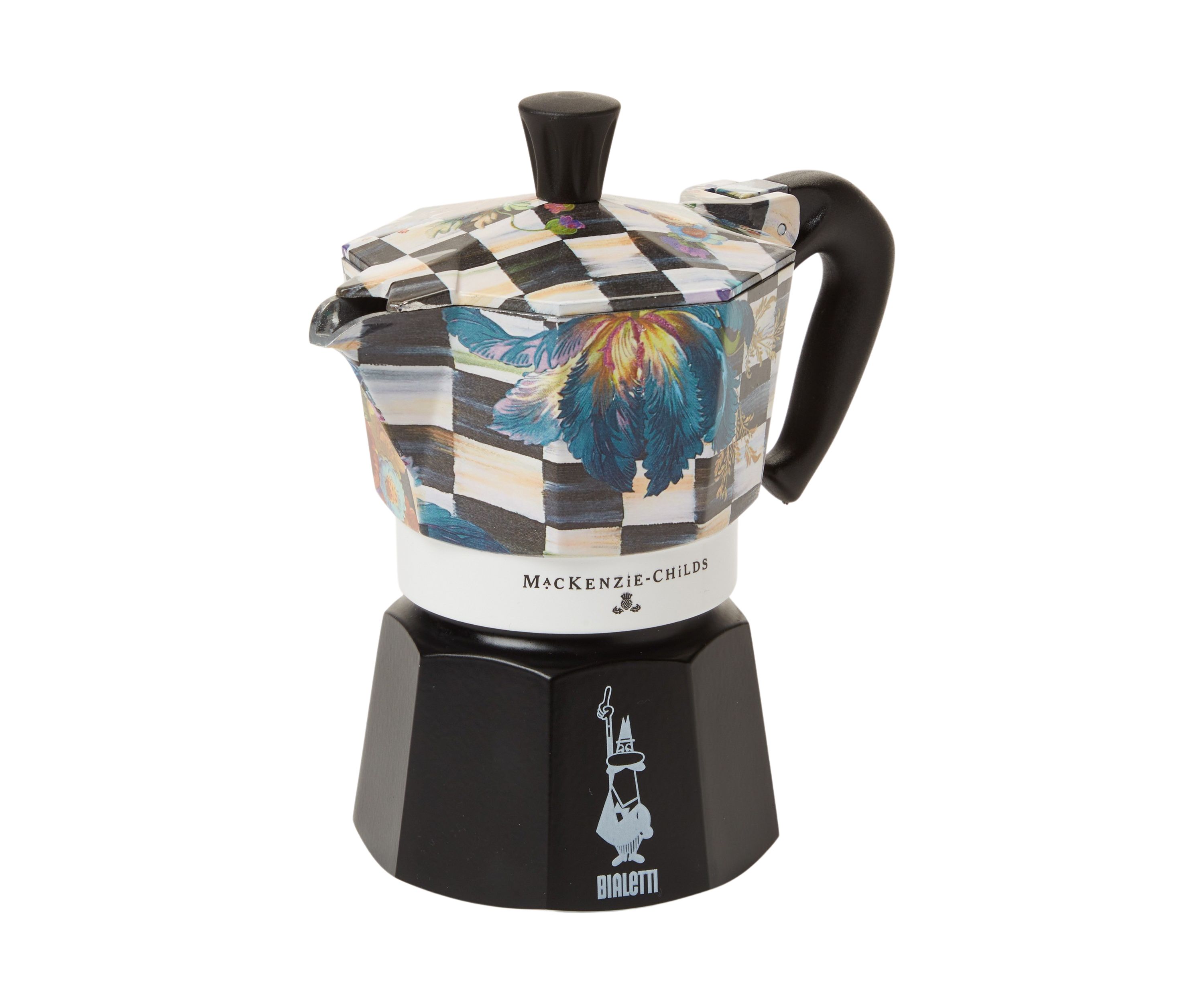 Courtly Flower Market 3 Cup Moka Pot