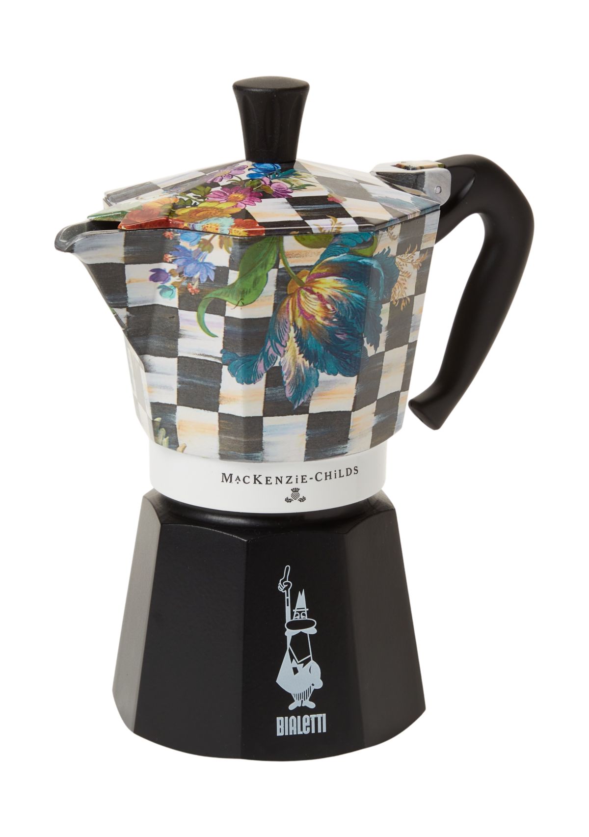 Courtly Flower Market 6 Cup Moka Pot