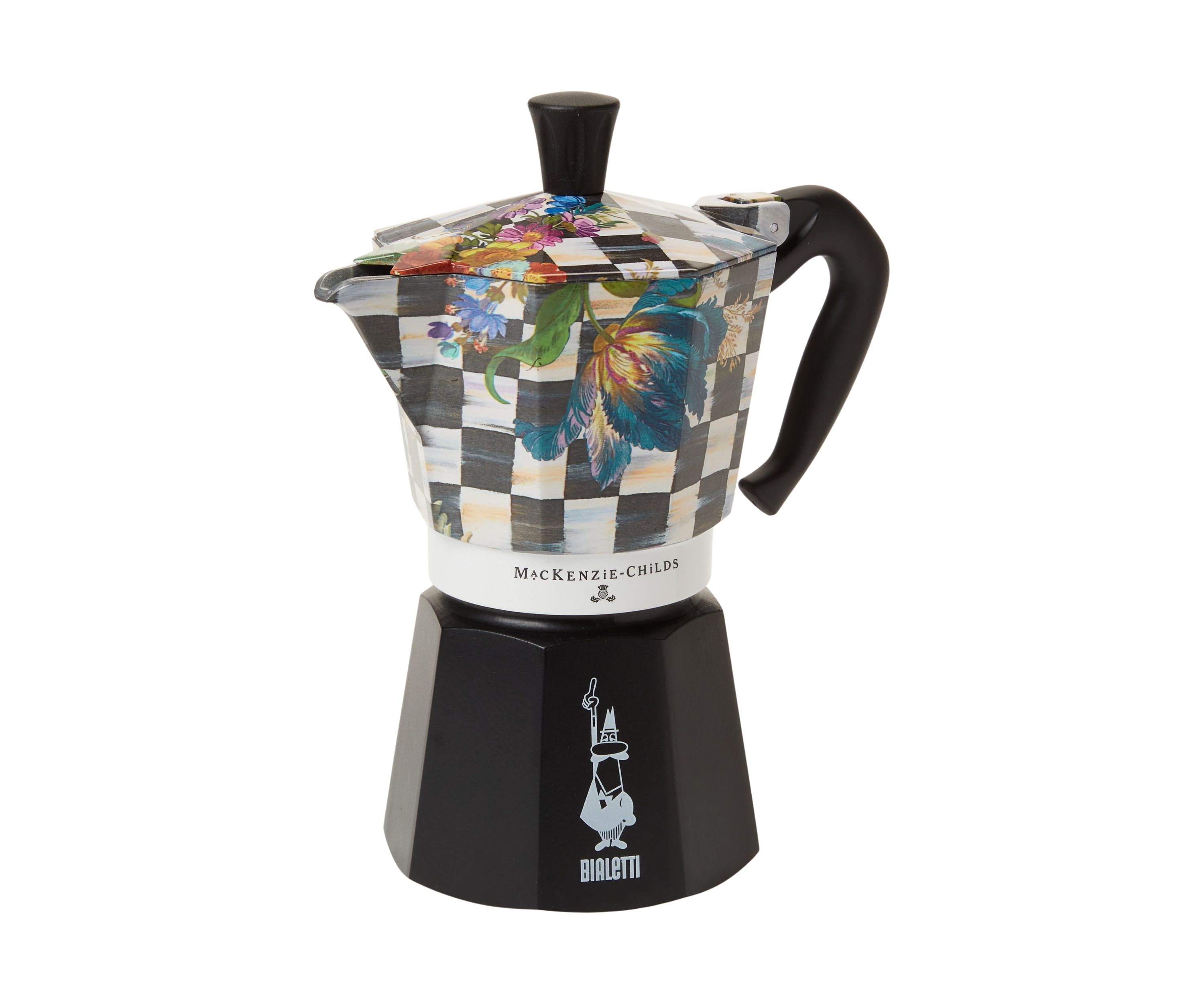 Courtly Flower Market 6 Cup Moka Pot