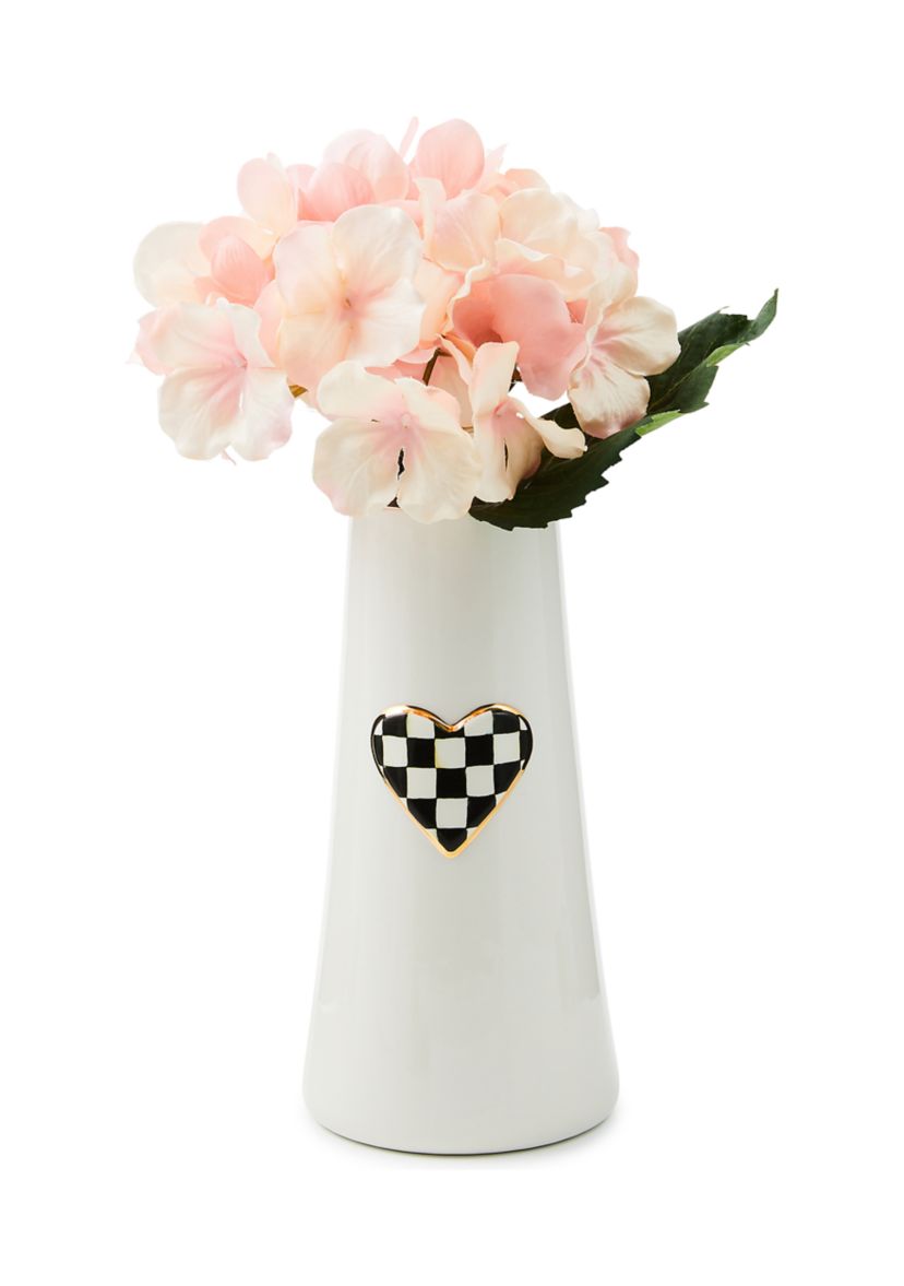 Courtly Check® Tall Heart Vase