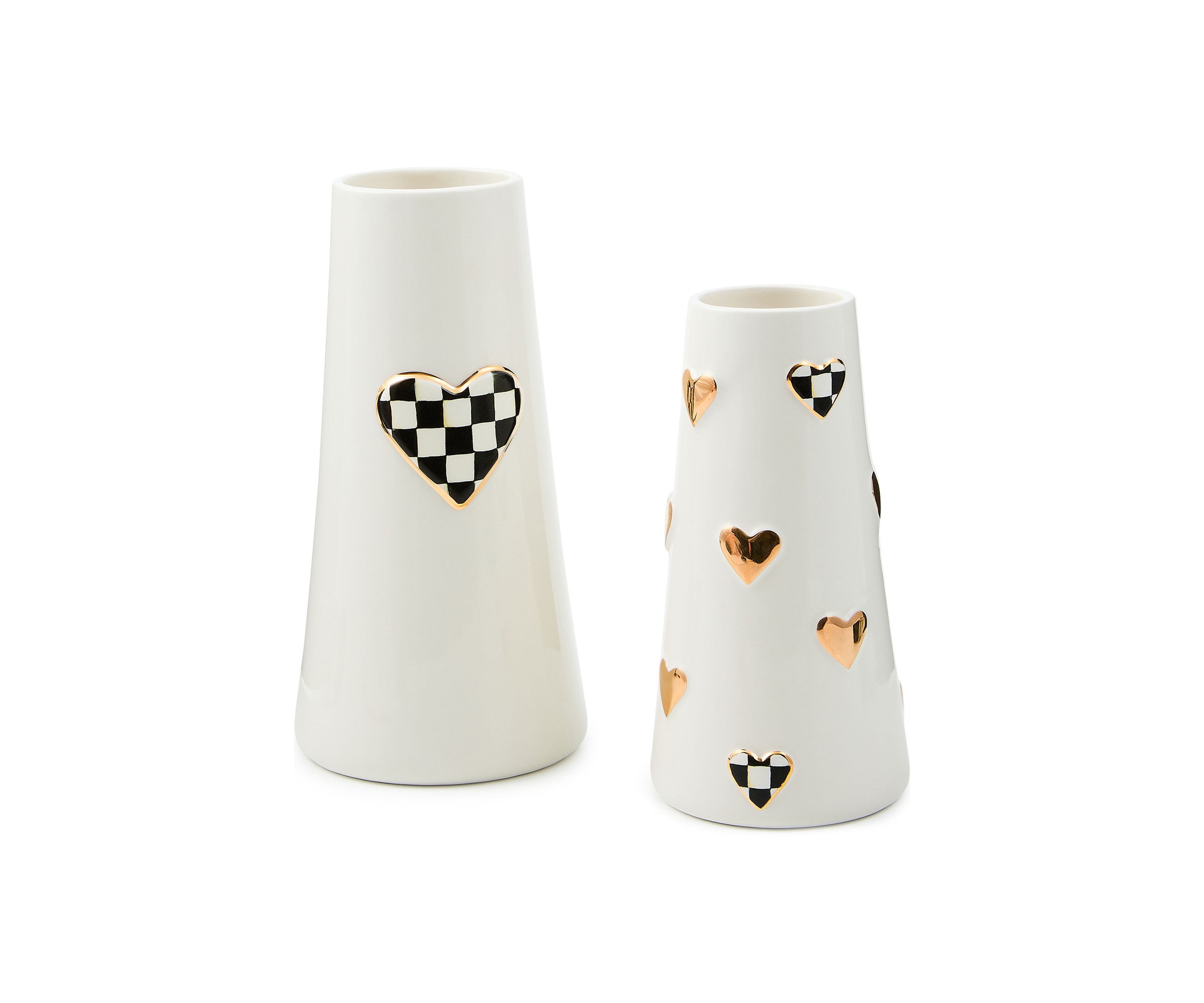 Courtly Check® Tall Heart Vase