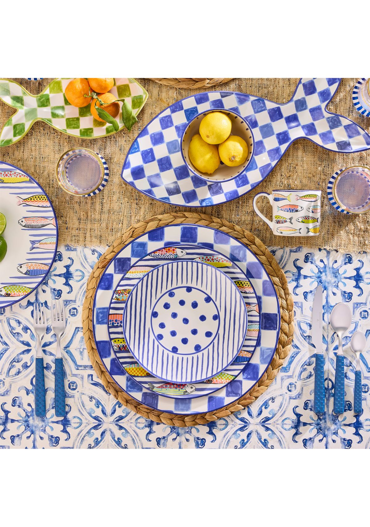 Go Fish Dinner Plate