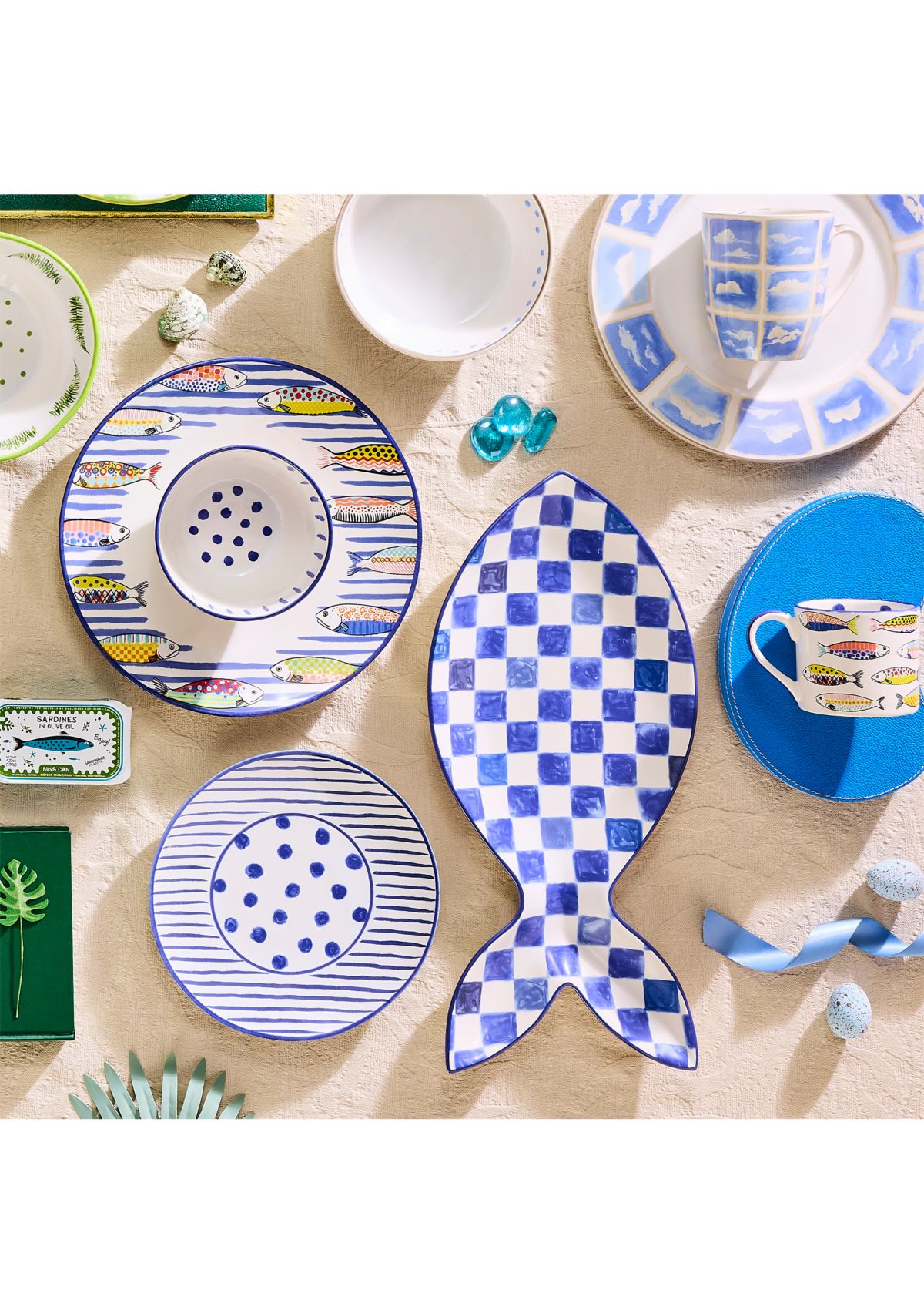 Go Fish Dinner Plate