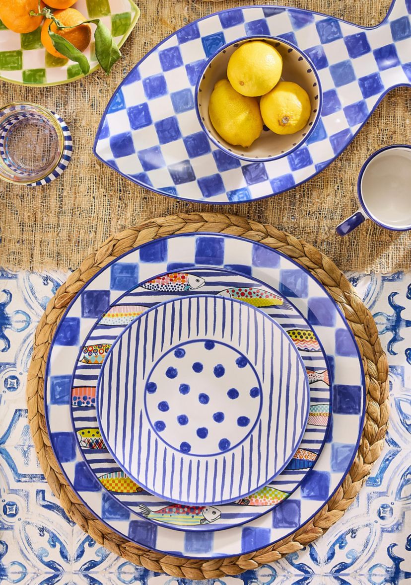 Go Fish Salad Plate