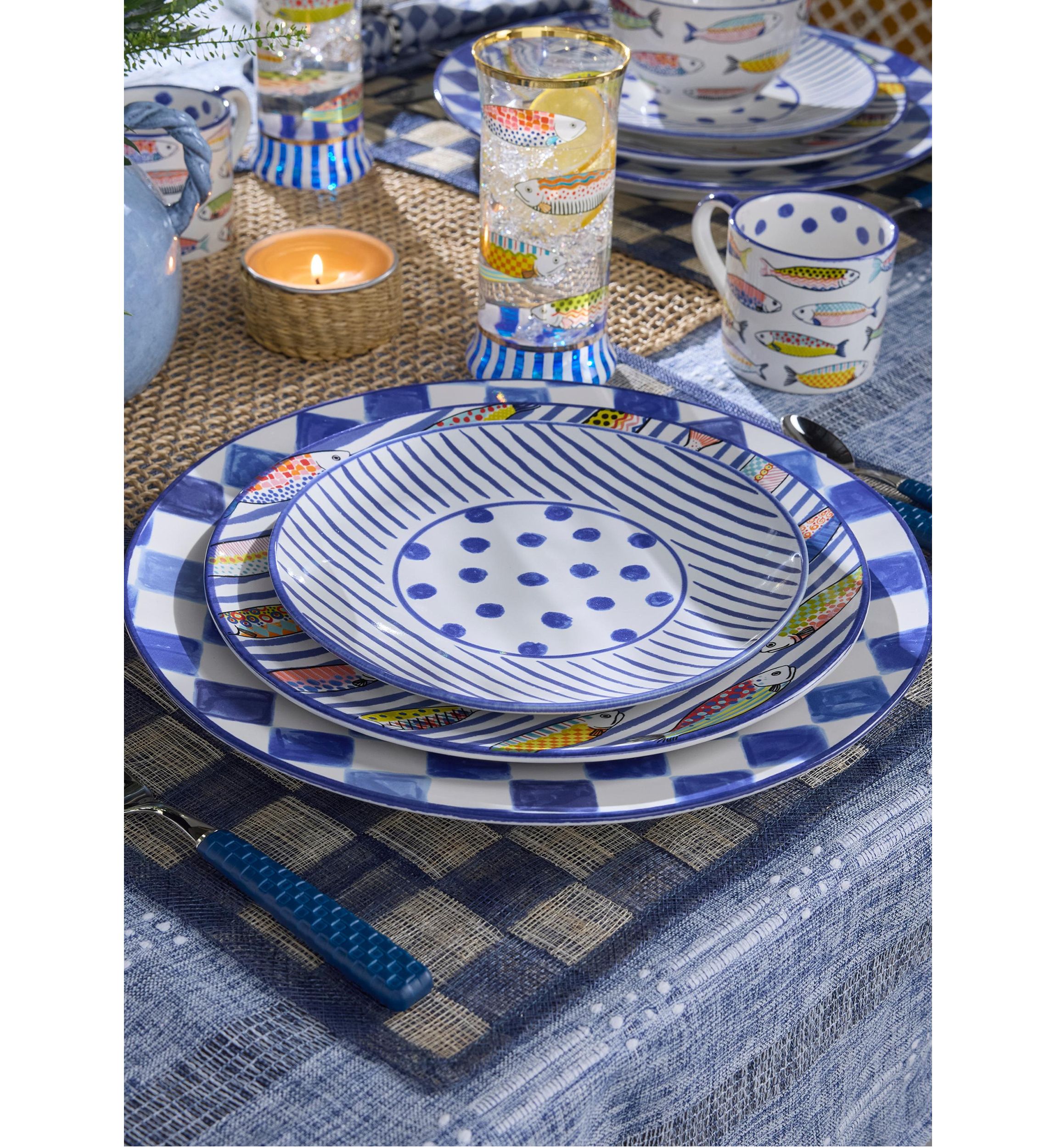 Go Fish Salad Plate