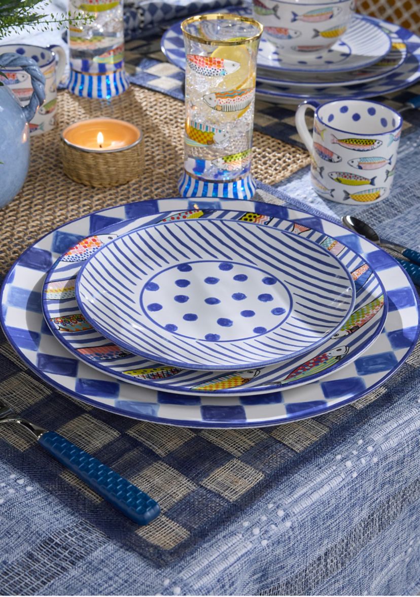 Go Fish Salad Plate