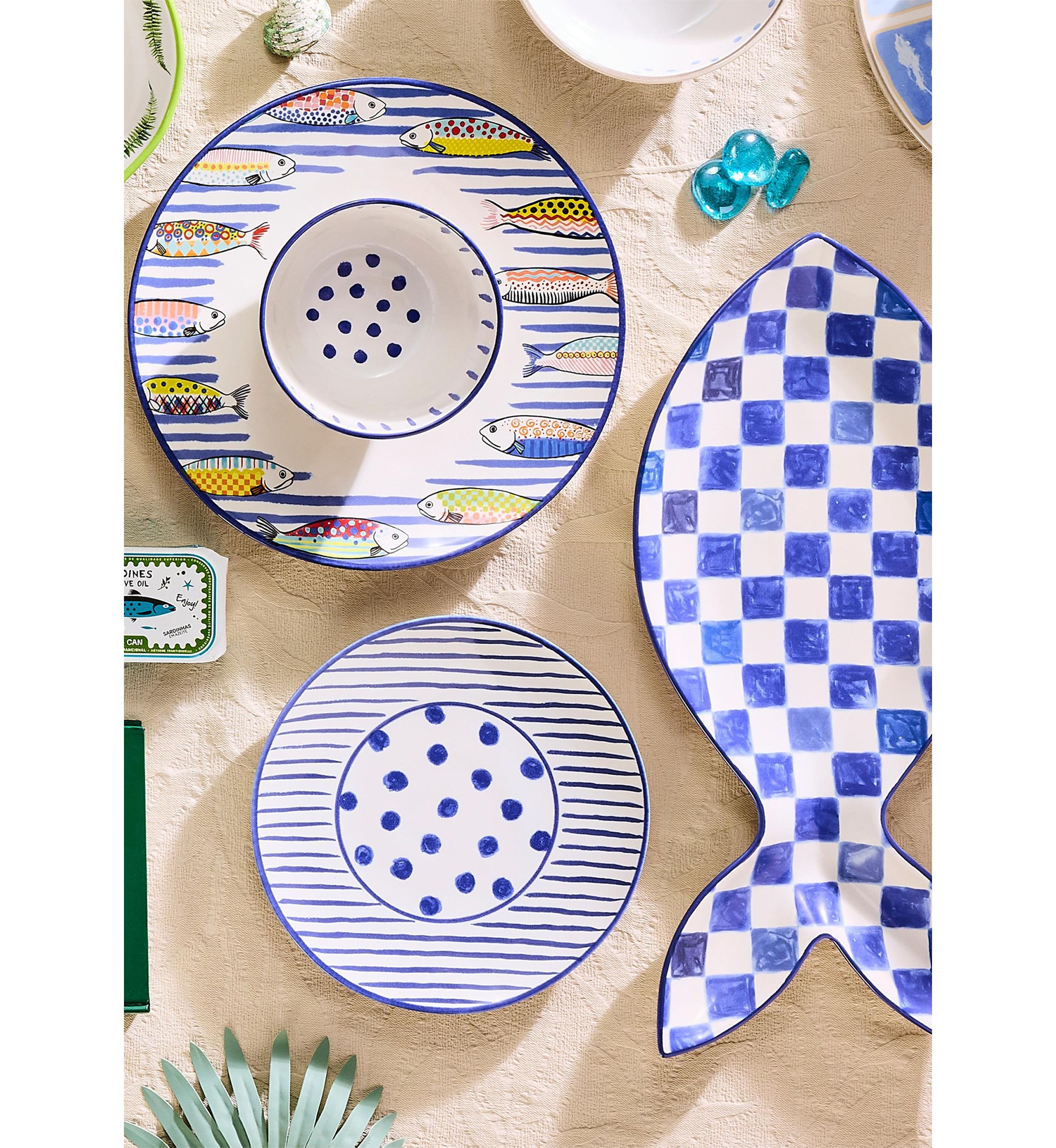 Go Fish Salad Plate