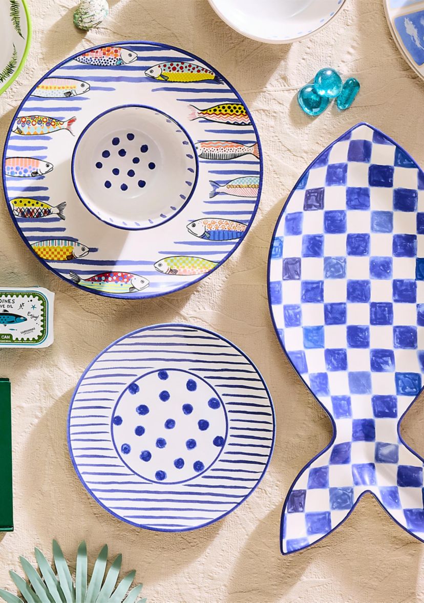 Go Fish Salad Plate