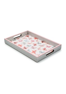 MacKenzie-Childs Butterfly Hill Serving Tray