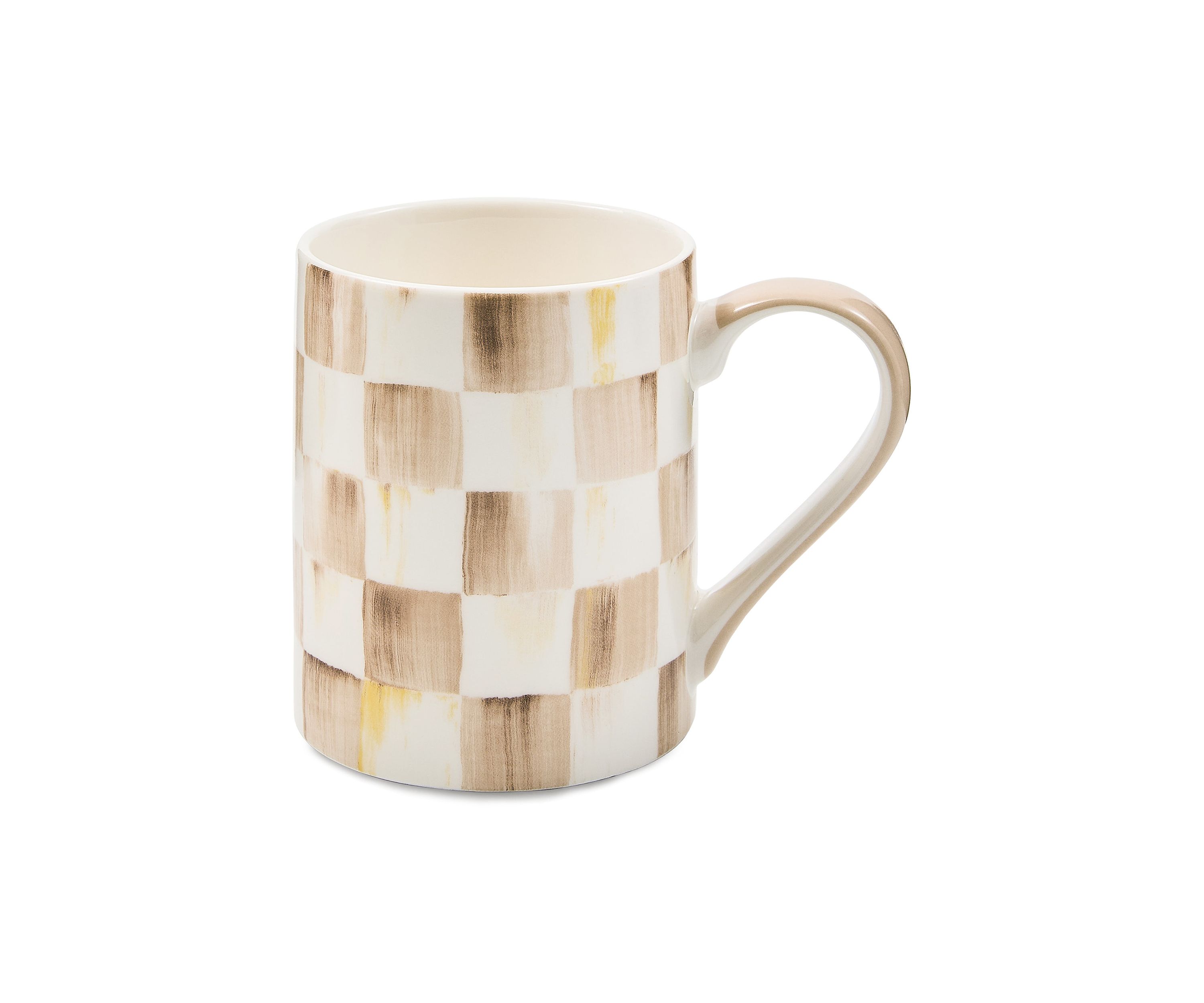 Check Porcelain Mug