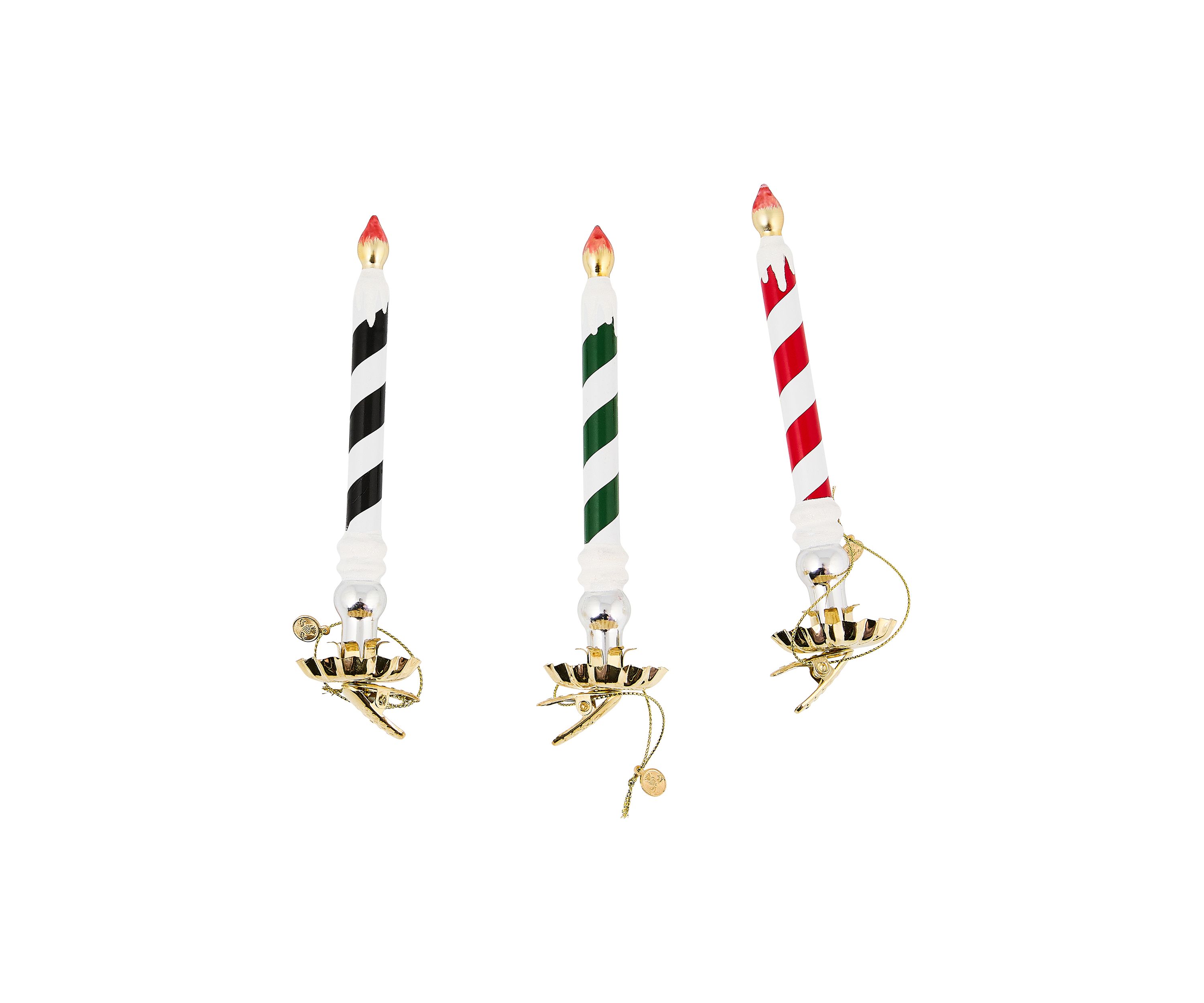 Check It Out Glass Candle Clips
