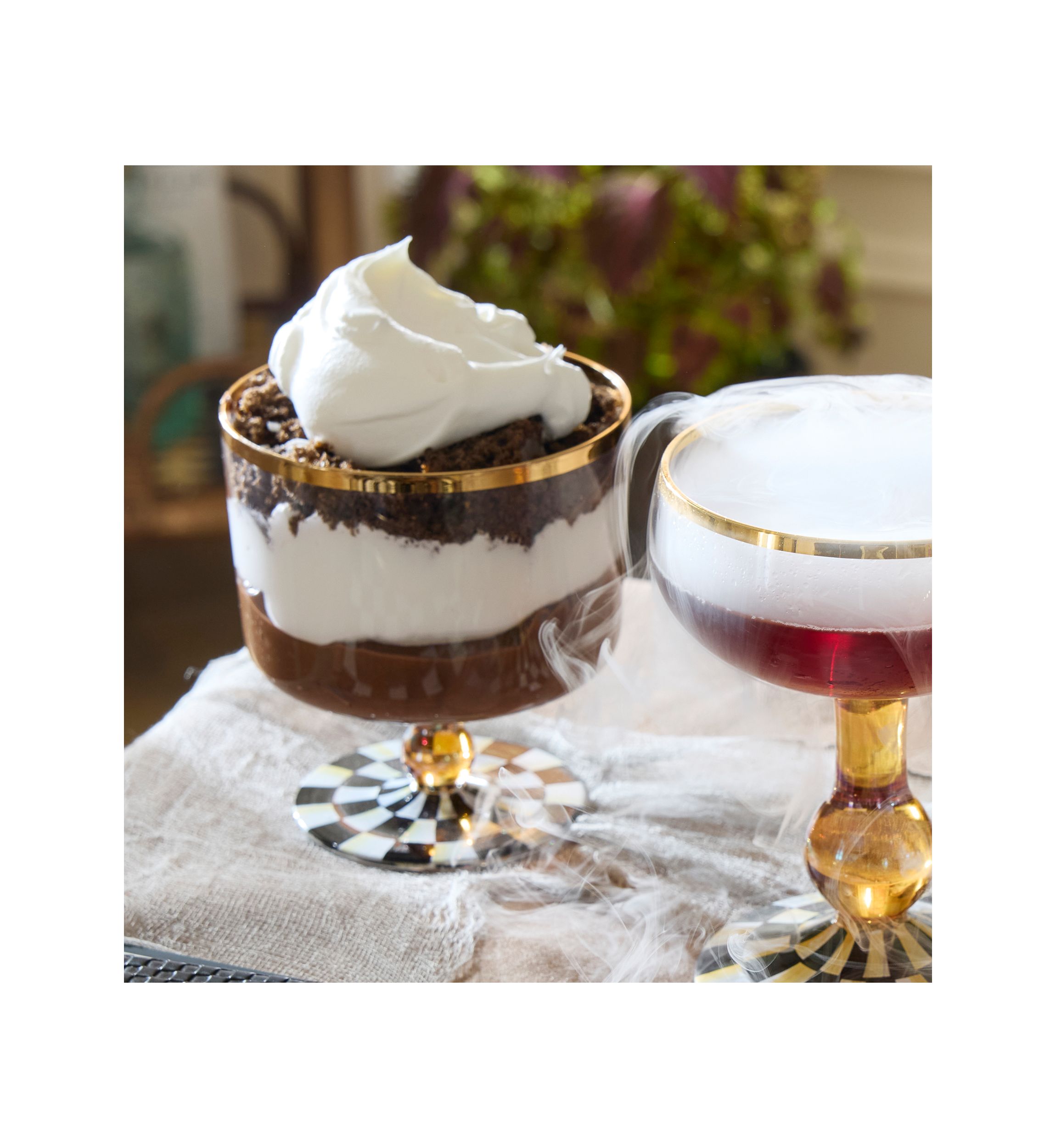 Check Glass Sorbet