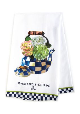 Hydrangea Tea Kettle Dish Towel