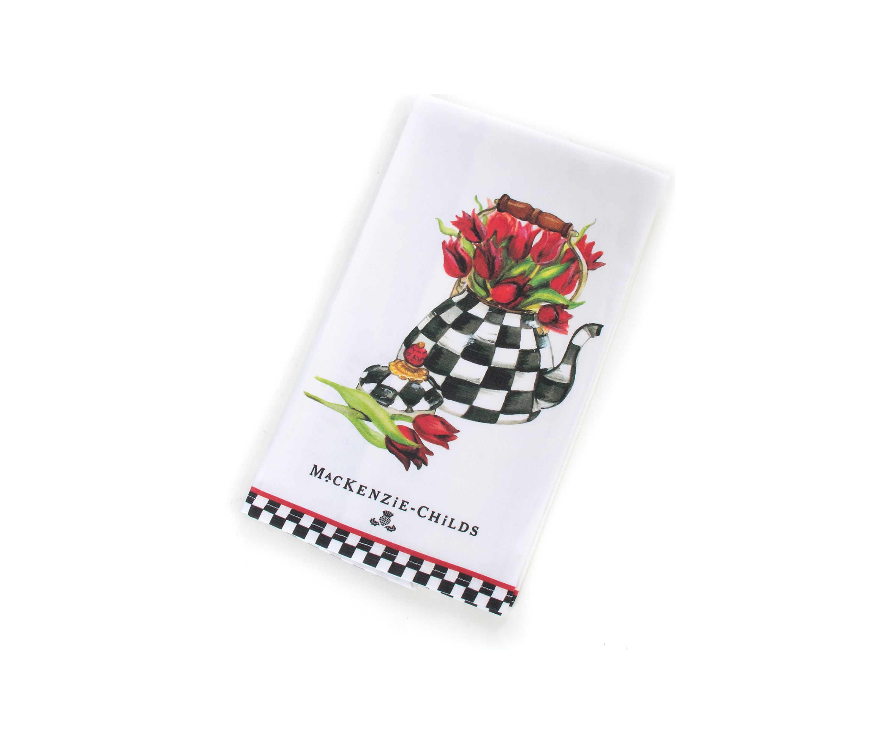 Tulip Tea Kettle Dish Towel