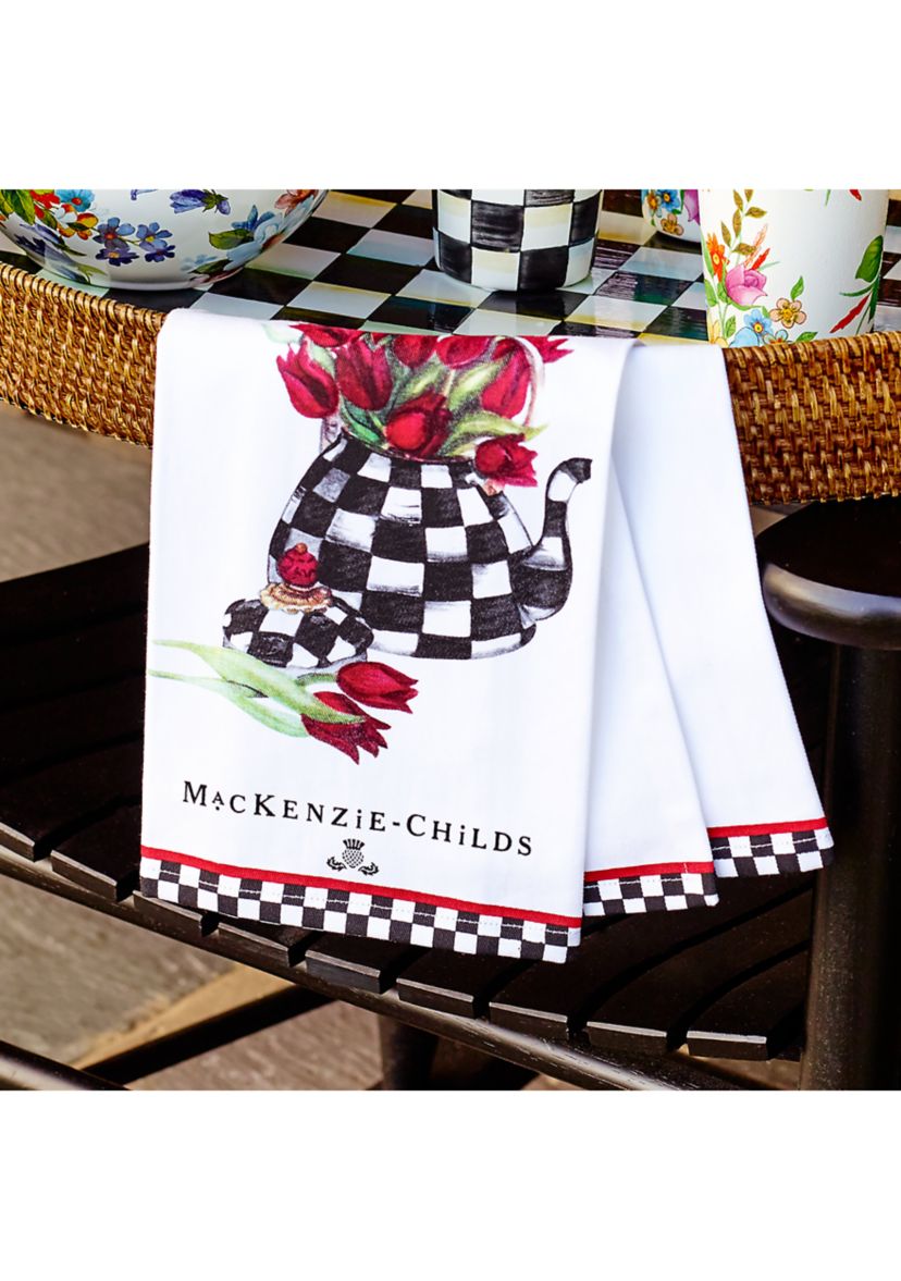 Tulip Tea Kettle Dish Towel