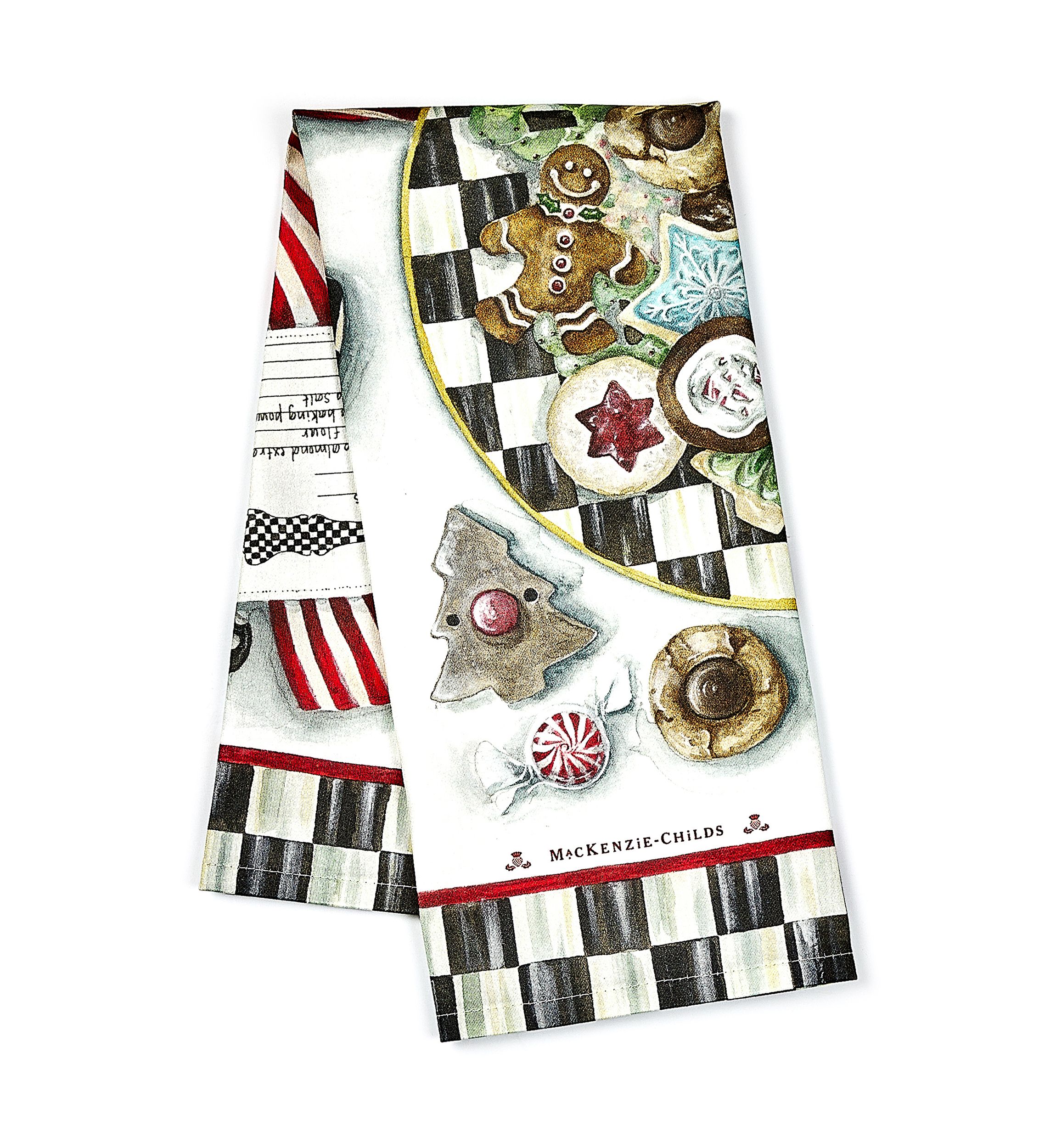 Christmas Cookie Recipe Dish Towel