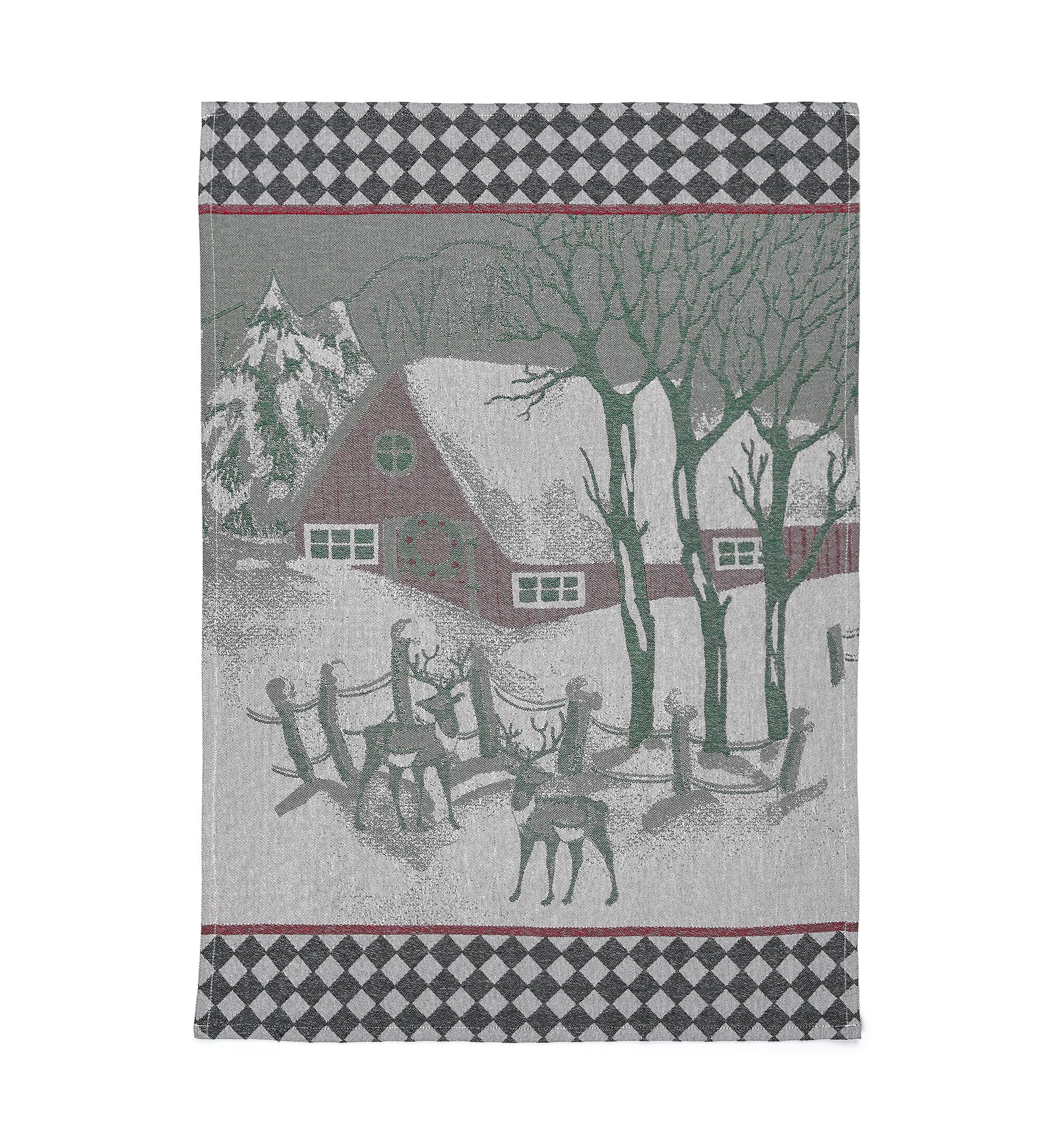 New England Jacquard Dish Towel 