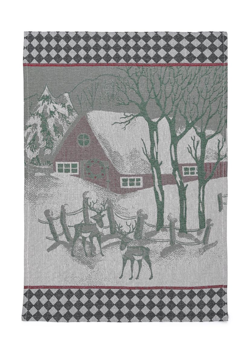 New England Jacquard Dish Towel 