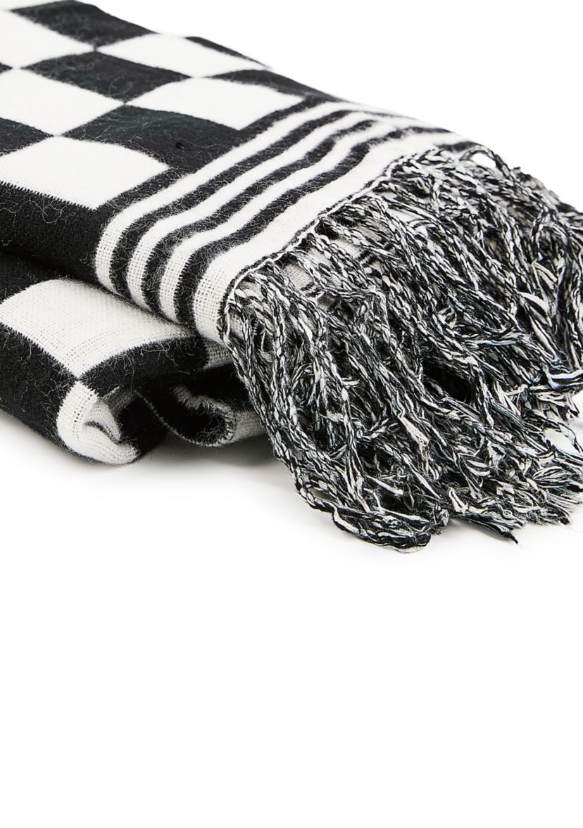 Check Throw Blanket
