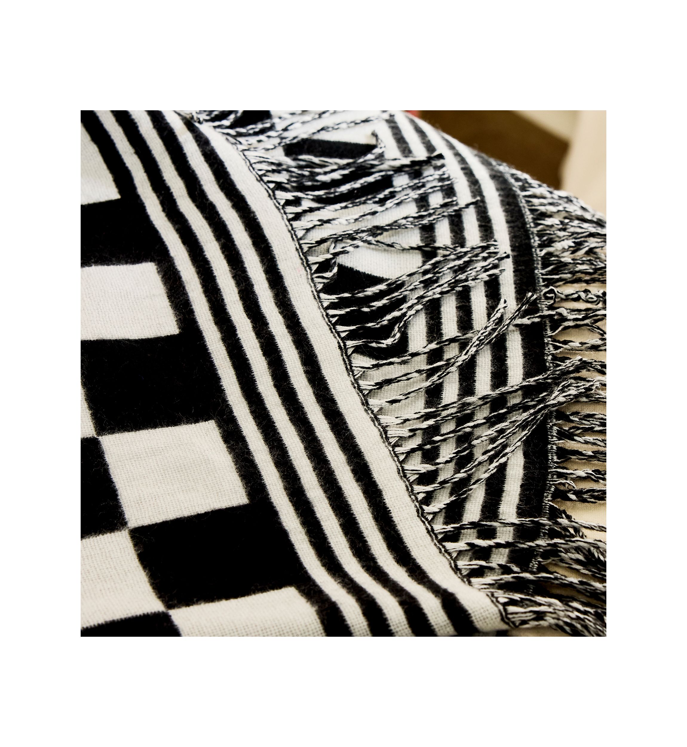 Check Throw Blanket