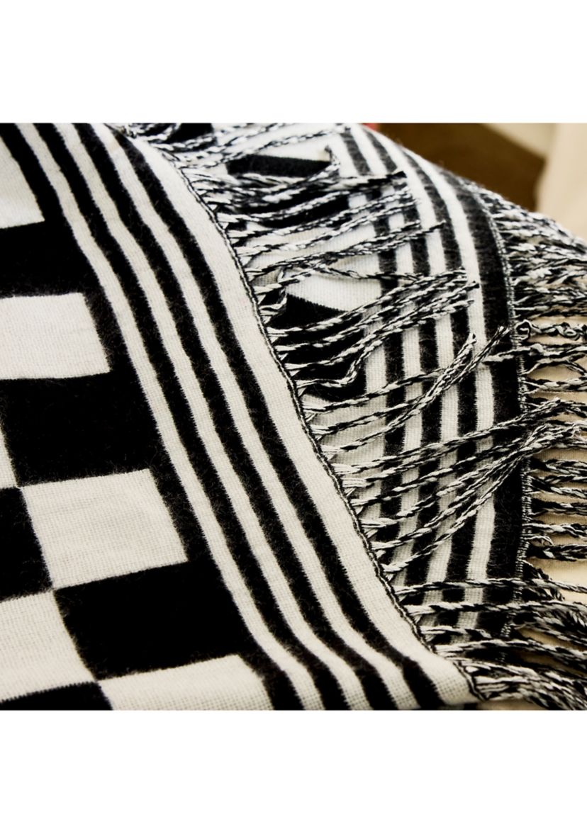 Check Throw Blanket