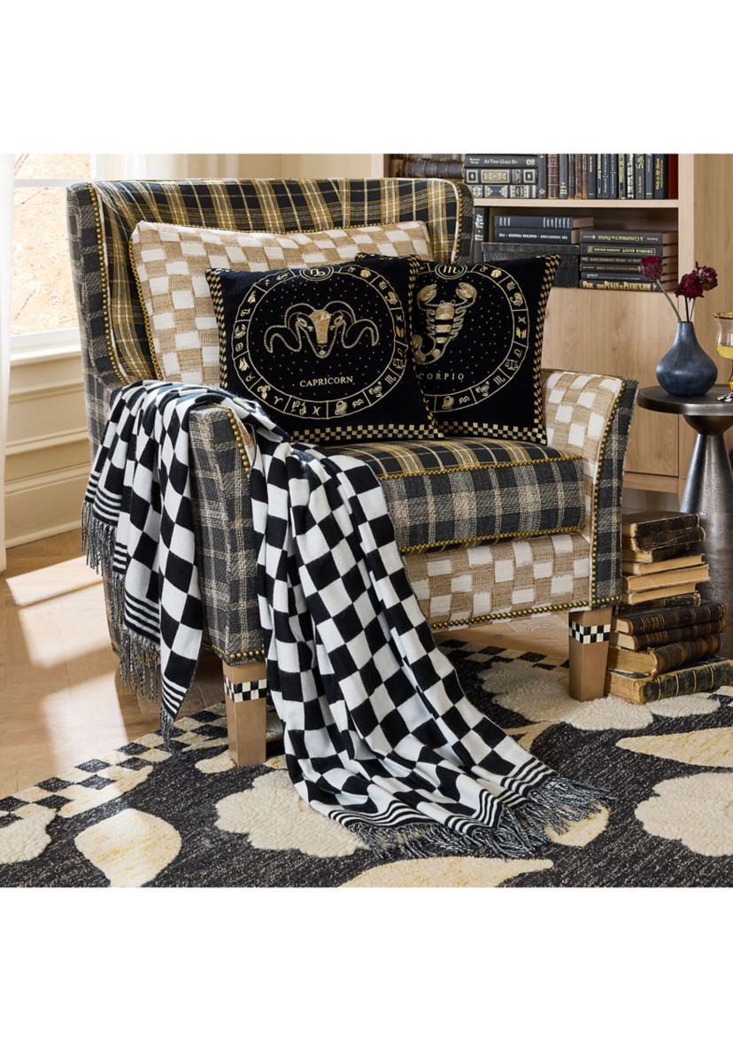 Check Throw Blanket