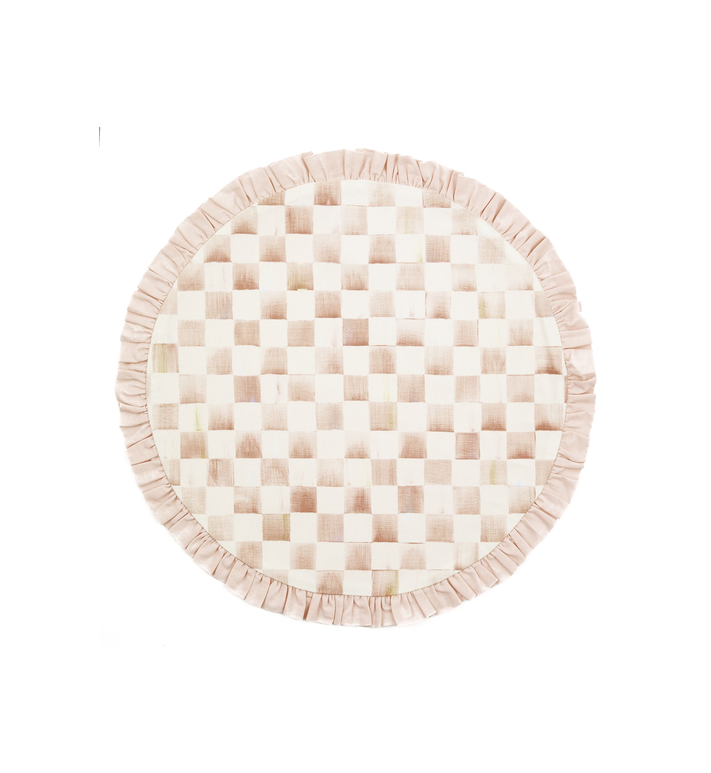 Check Round Placemat