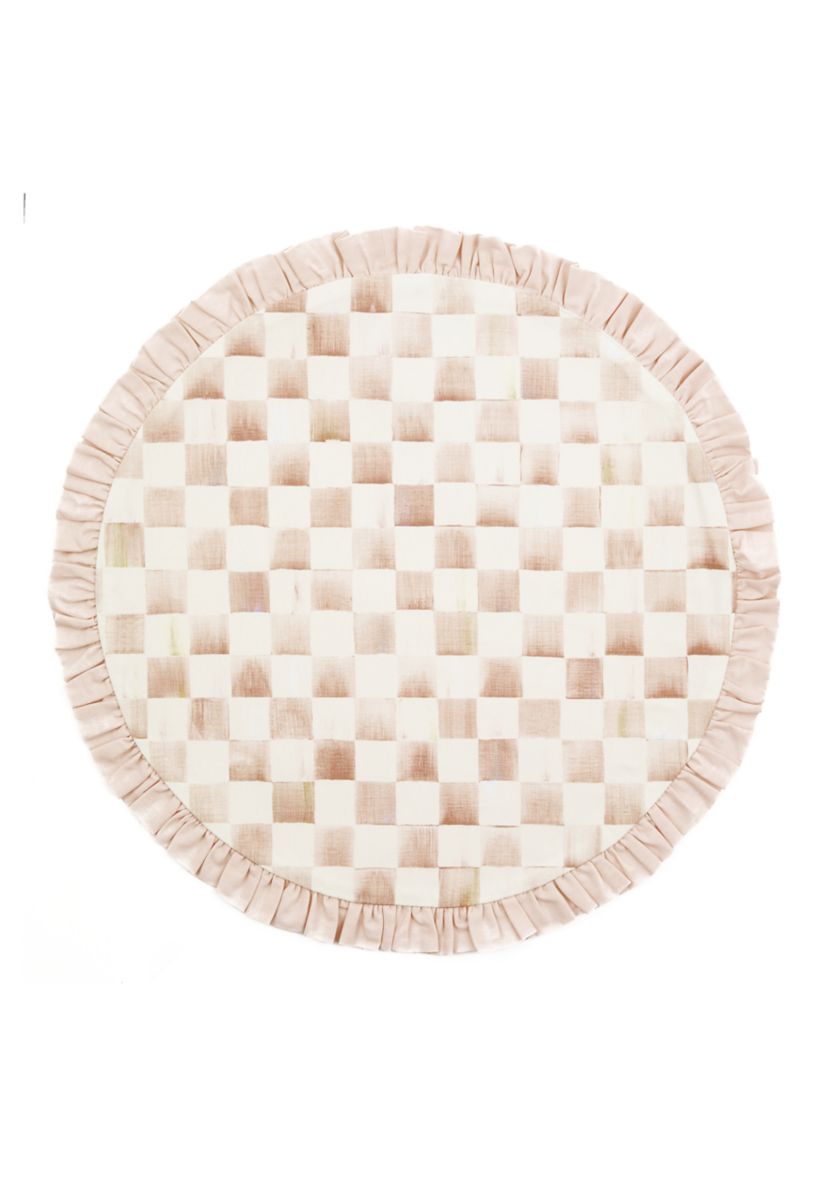 Check Round Placemat