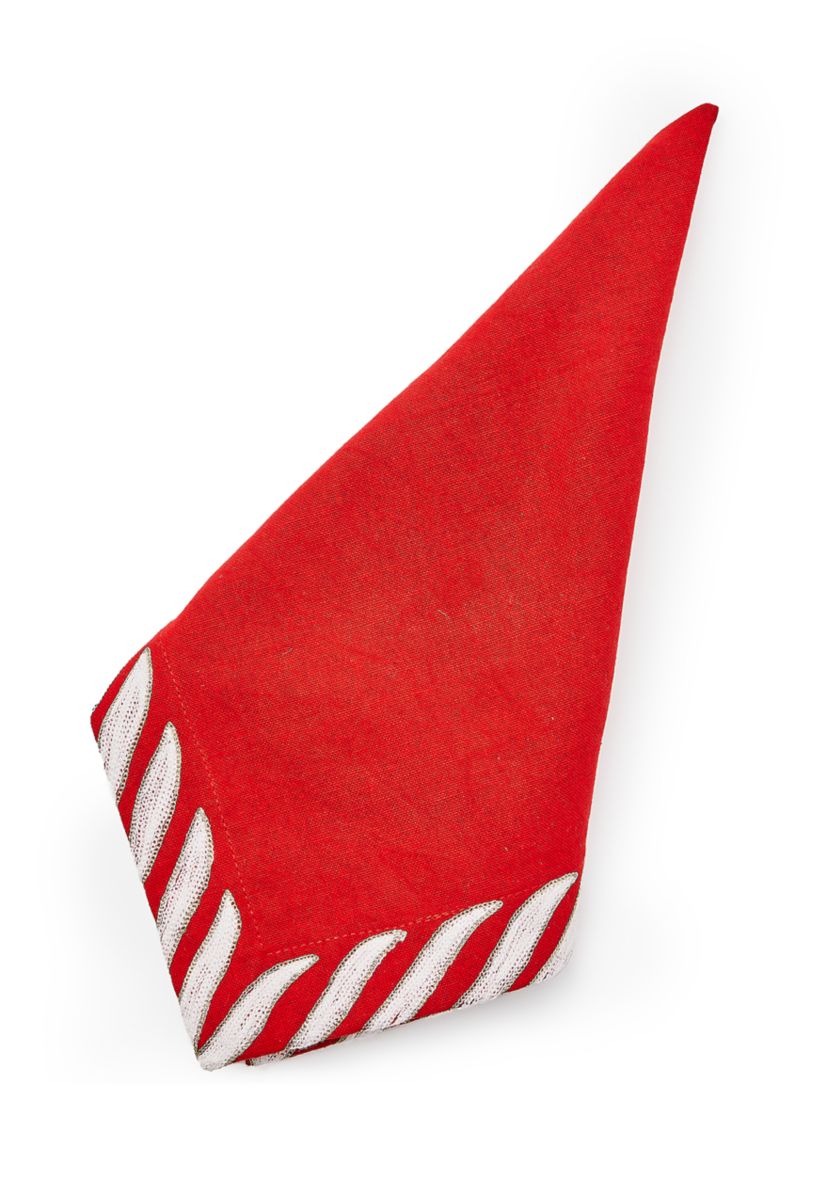 Peppermint Red Napkin