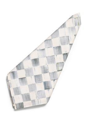 Sterling Check Napkin