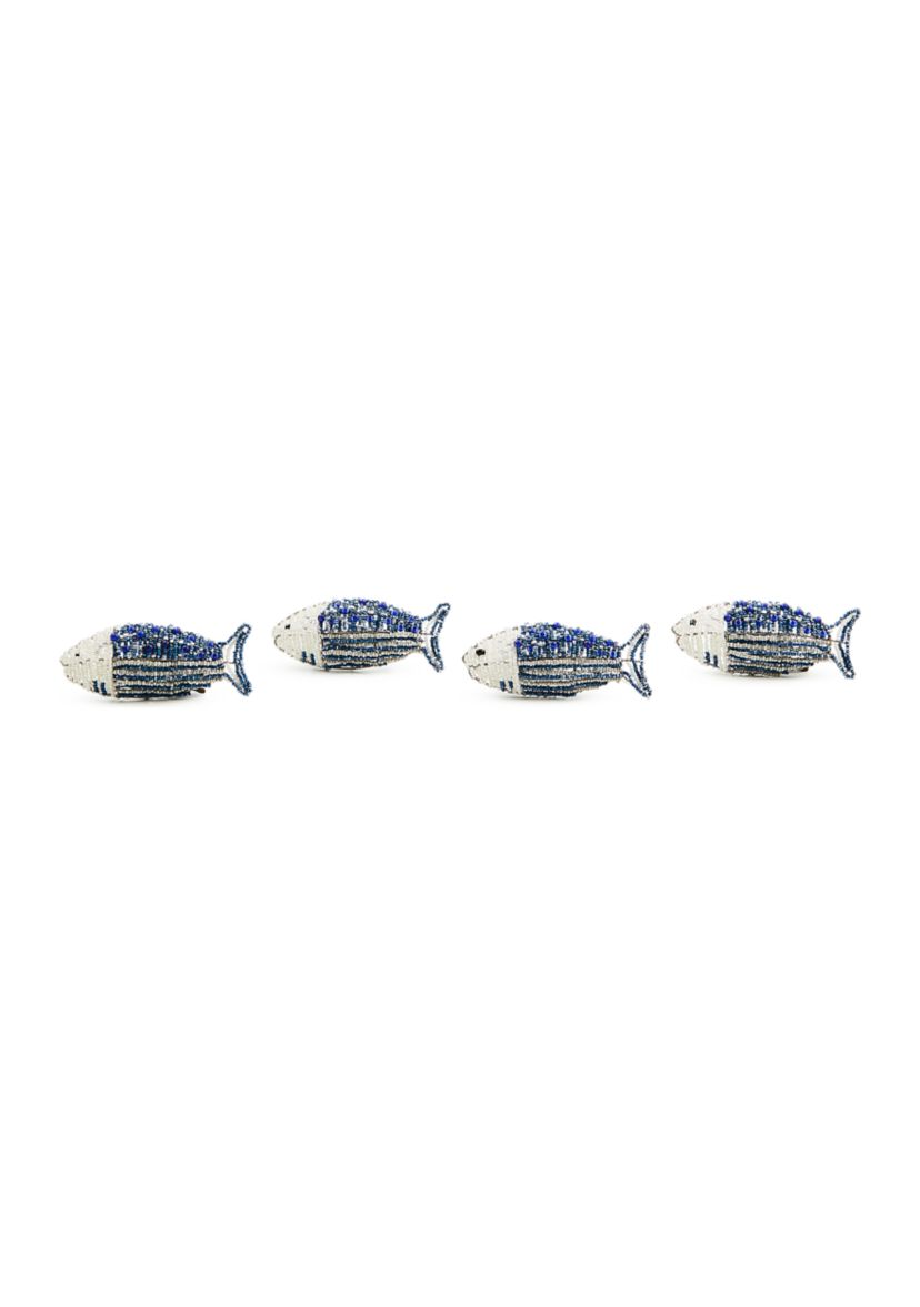 Go Fish Napkin Rings - Set of 4