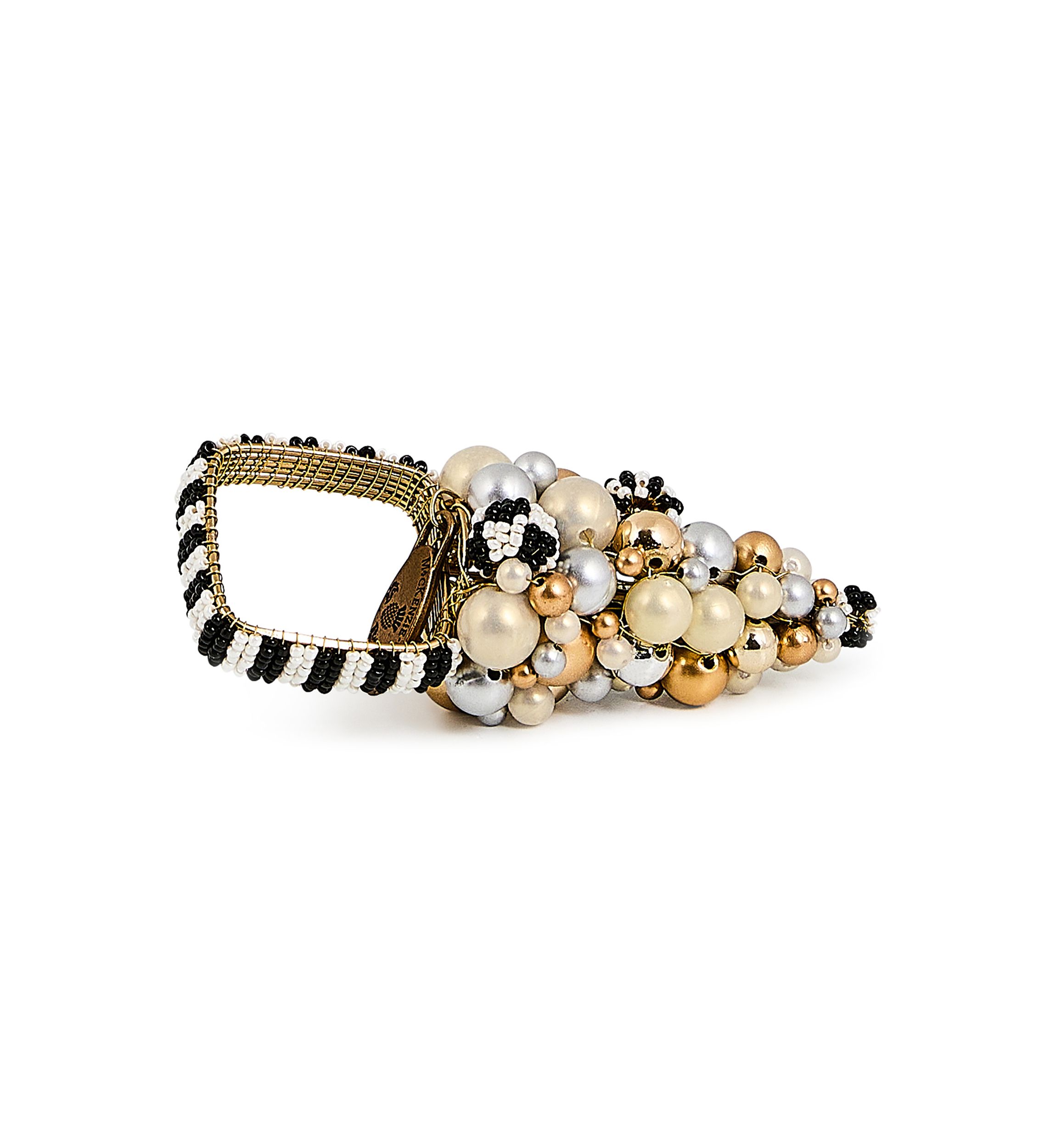 Glam Up Beaded Tree Napkin Rings Set of 4