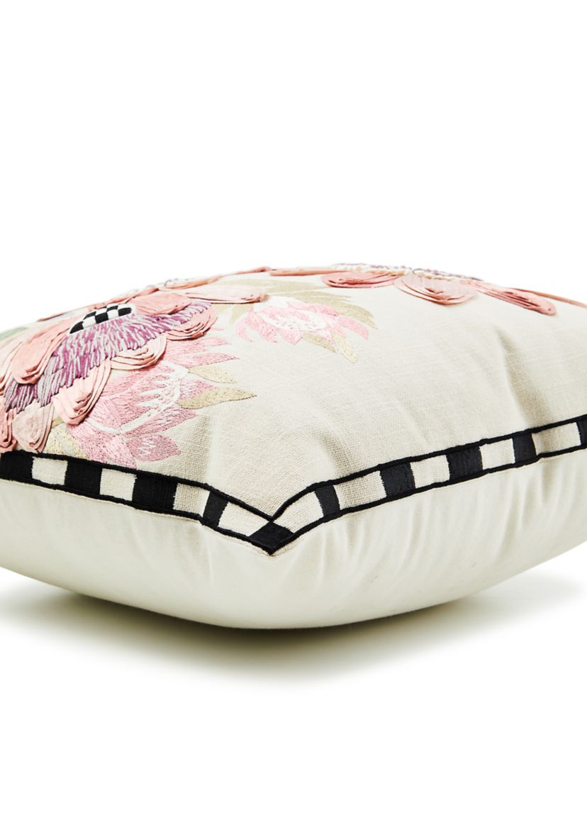 Eternity Floral Throw Pillow