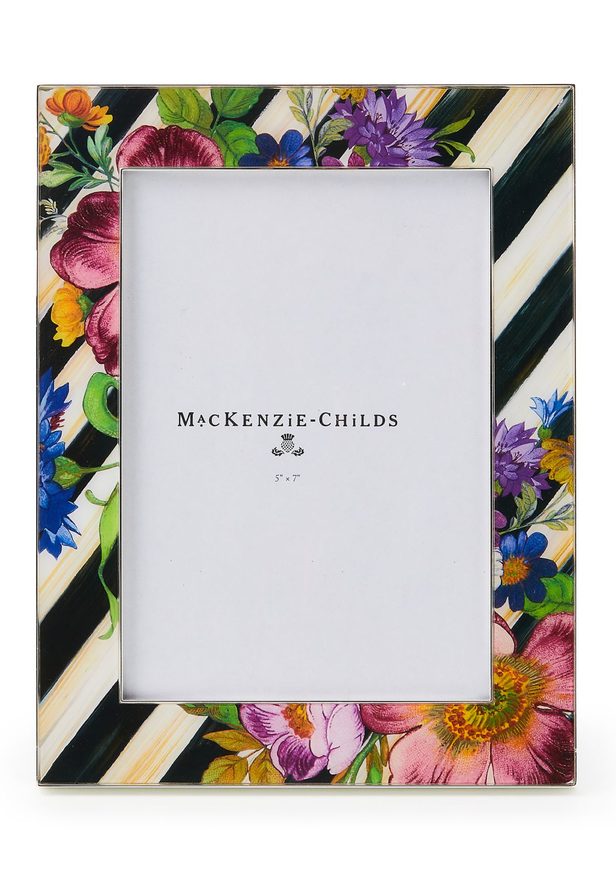 5" x 7" Flower Market Silver Plated Frame