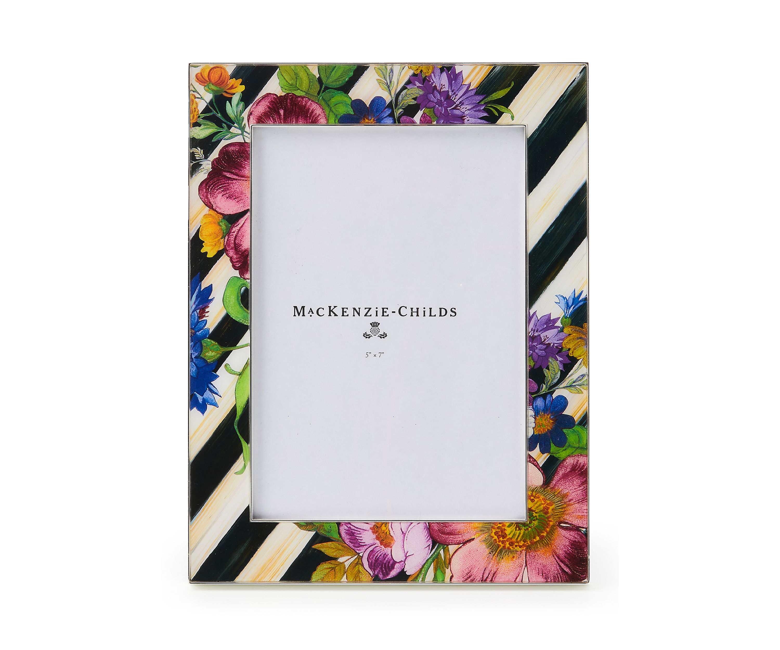 5" x 7" Flower Market Silver Plated Frame