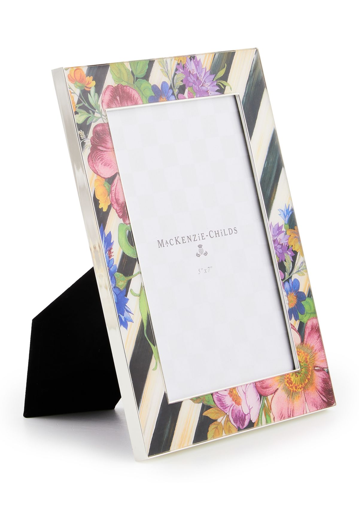 5" x 7" Flower Market Silver Plated Frame