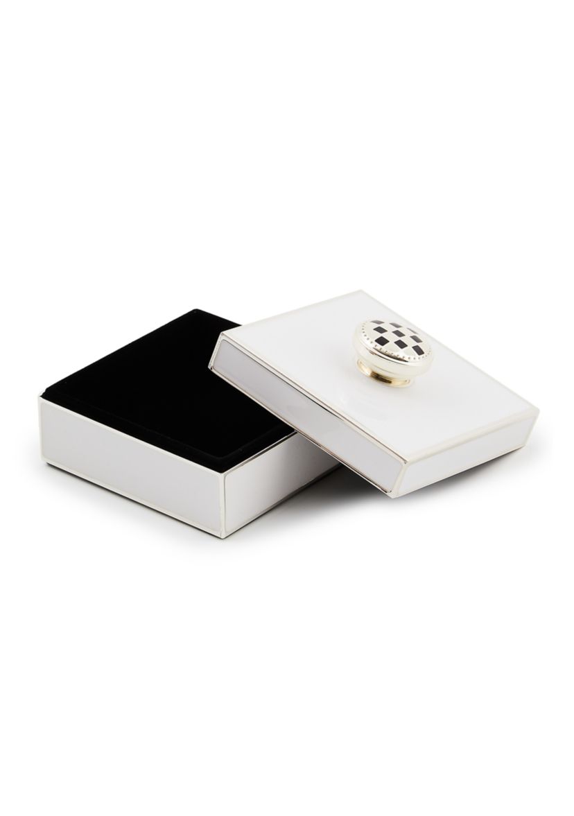 Silver Plated Trinket Box