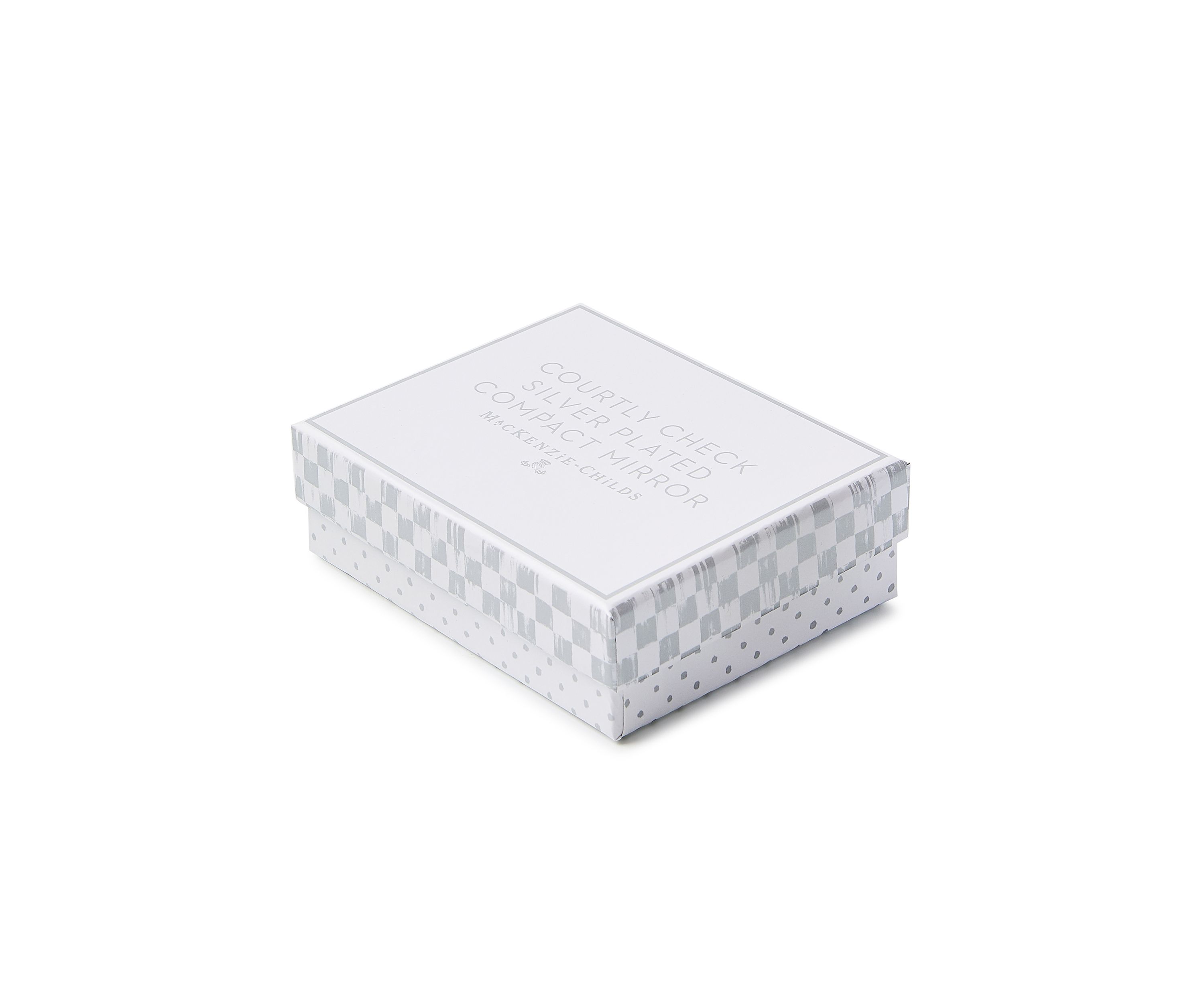 Courtly Check® Silver Plated Compact Mirror