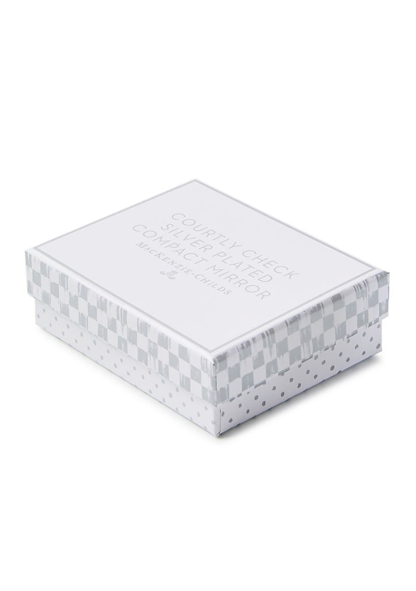 Courtly Check® Silver Plated Compact Mirror
