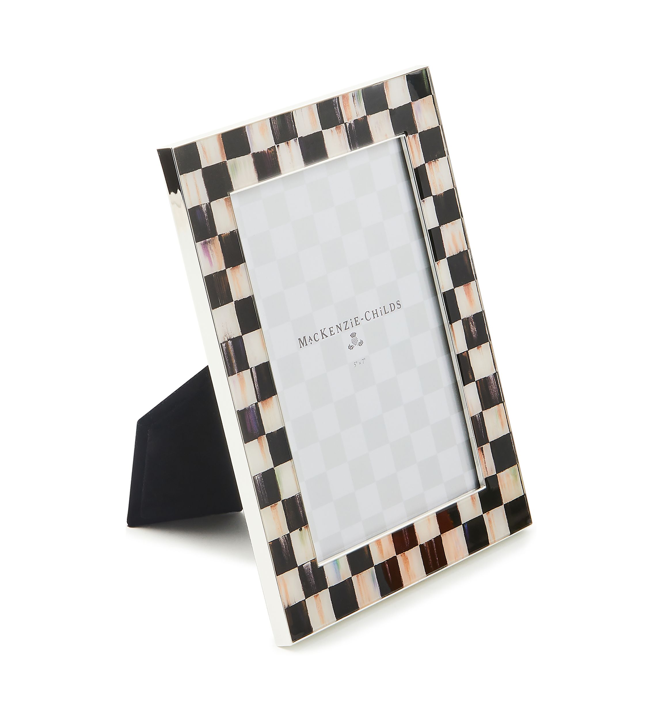 Check Silver Plated 5" x 7" Frame