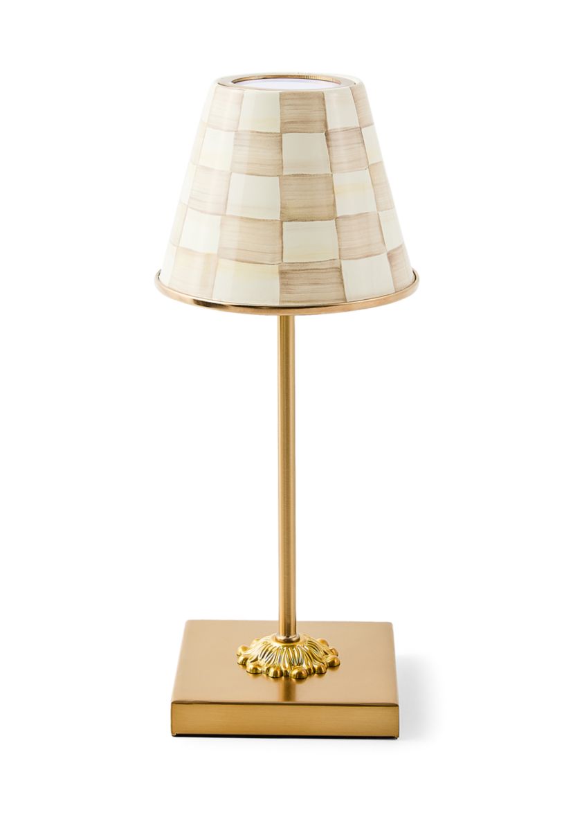 Check LED Rechargeable Cafe Table Lamp