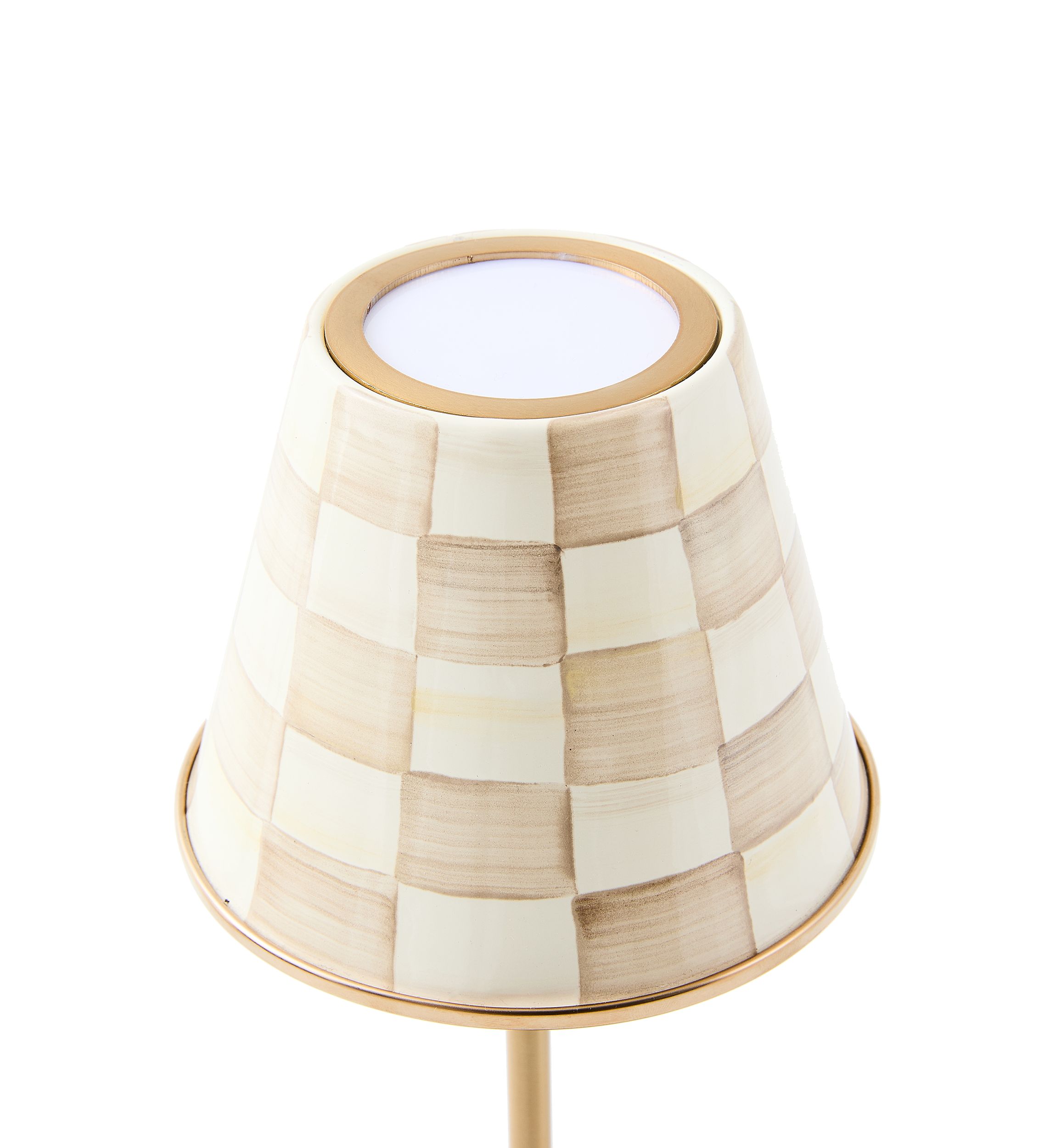 Check LED Rechargeable Cafe Table Lamp