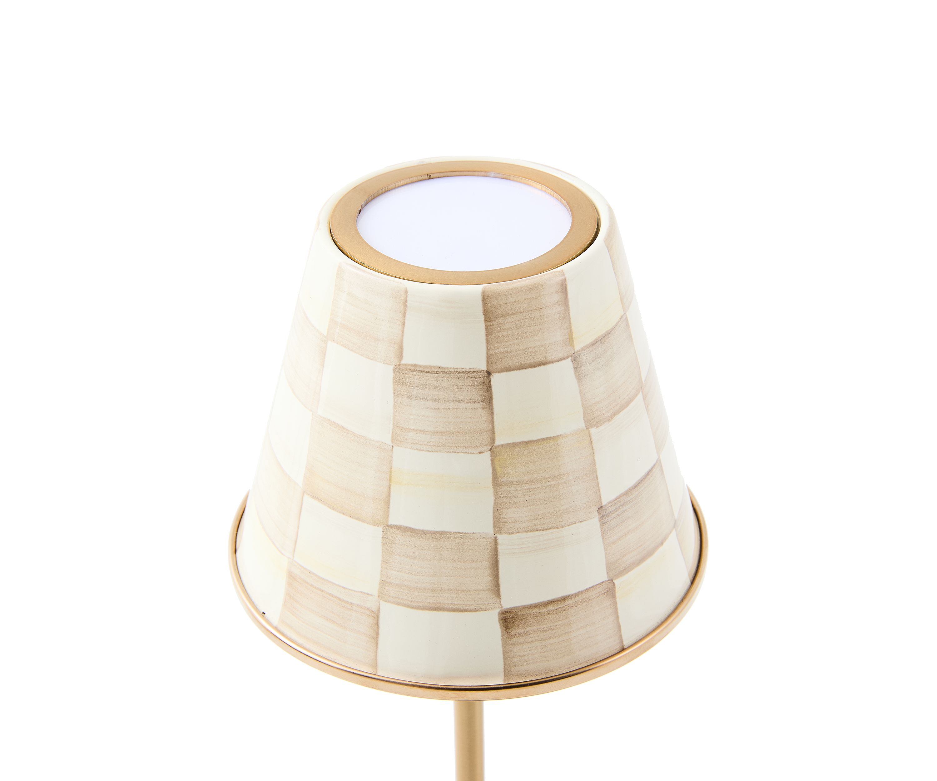 Check LED Rechargeable Cafe Table Lamp