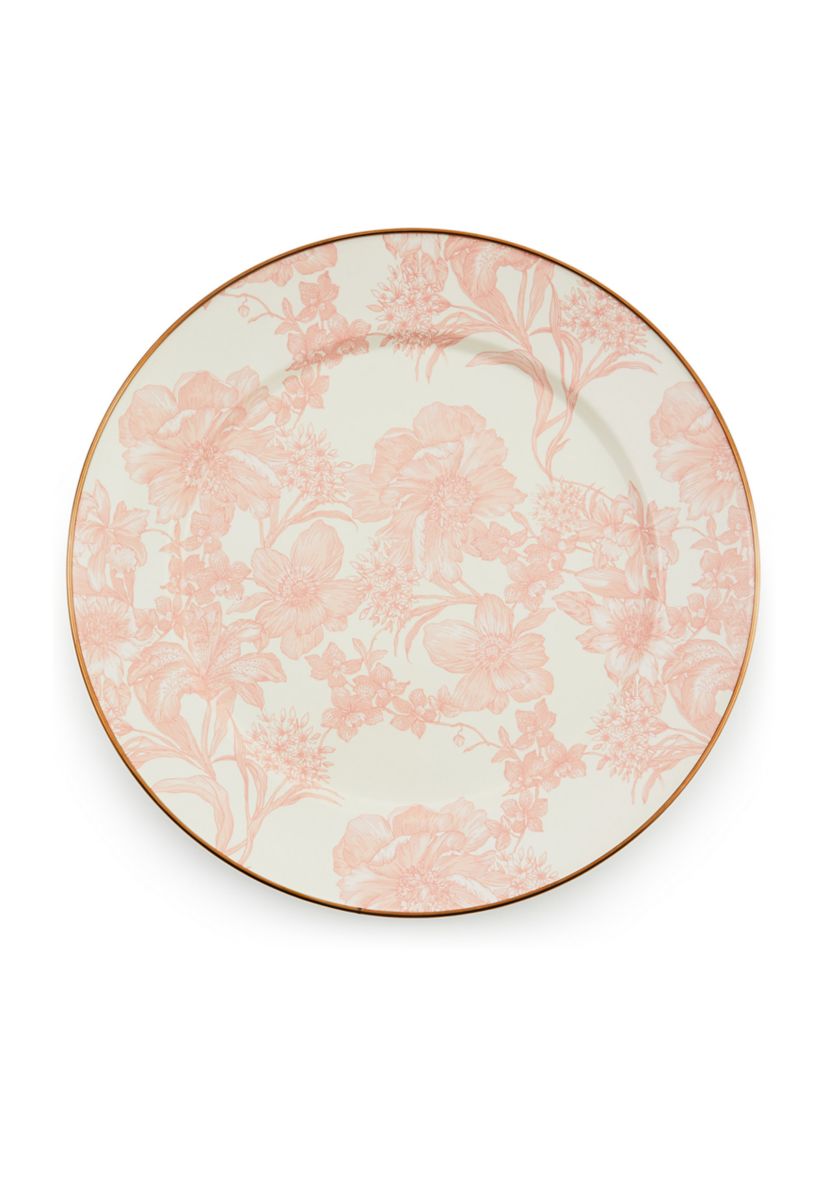 English Garden Enamel Charger/Plate
