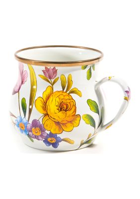 Flower Market Mug - White